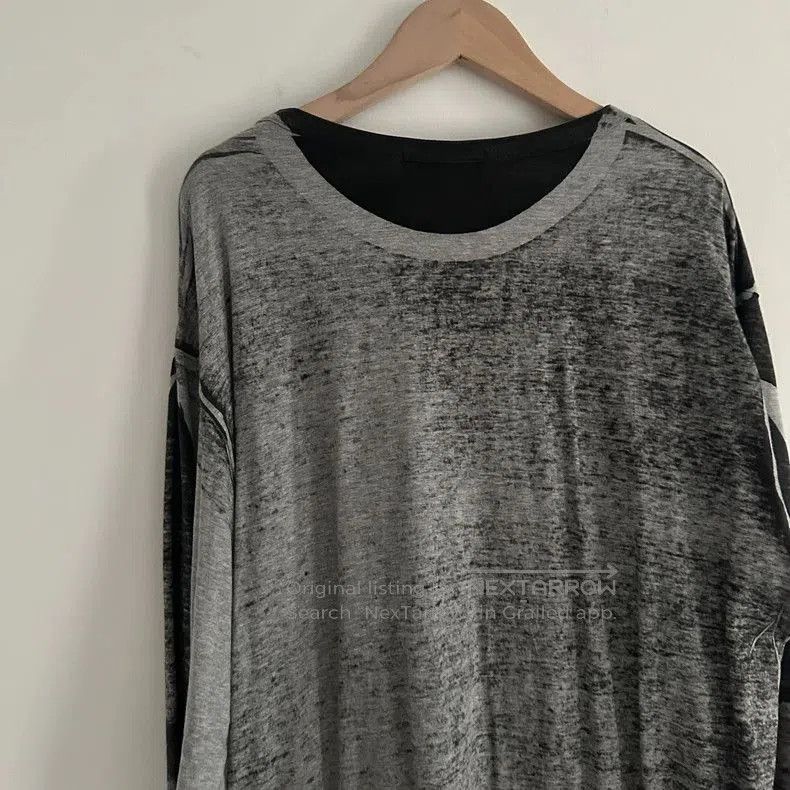 Yohji Yamamoto Yohji Yamamoto Cold Dye Longsleeve Tee. Size US S / EU 44-46 / 1 - 5 Thumbnail