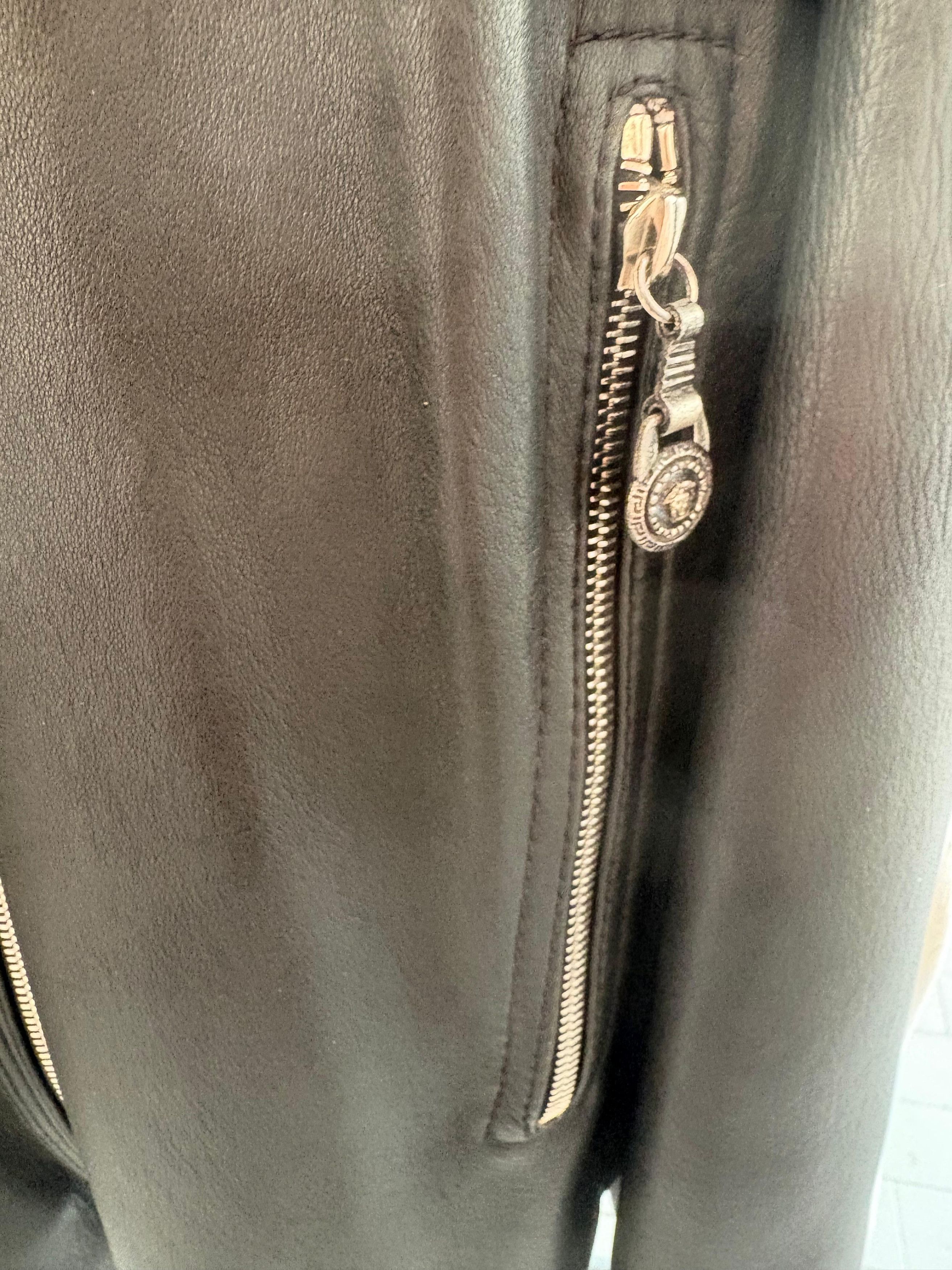 Versace Gianni Versace leather jacket Size US M / EU 48-50 / 2 - 6 Thumbnail