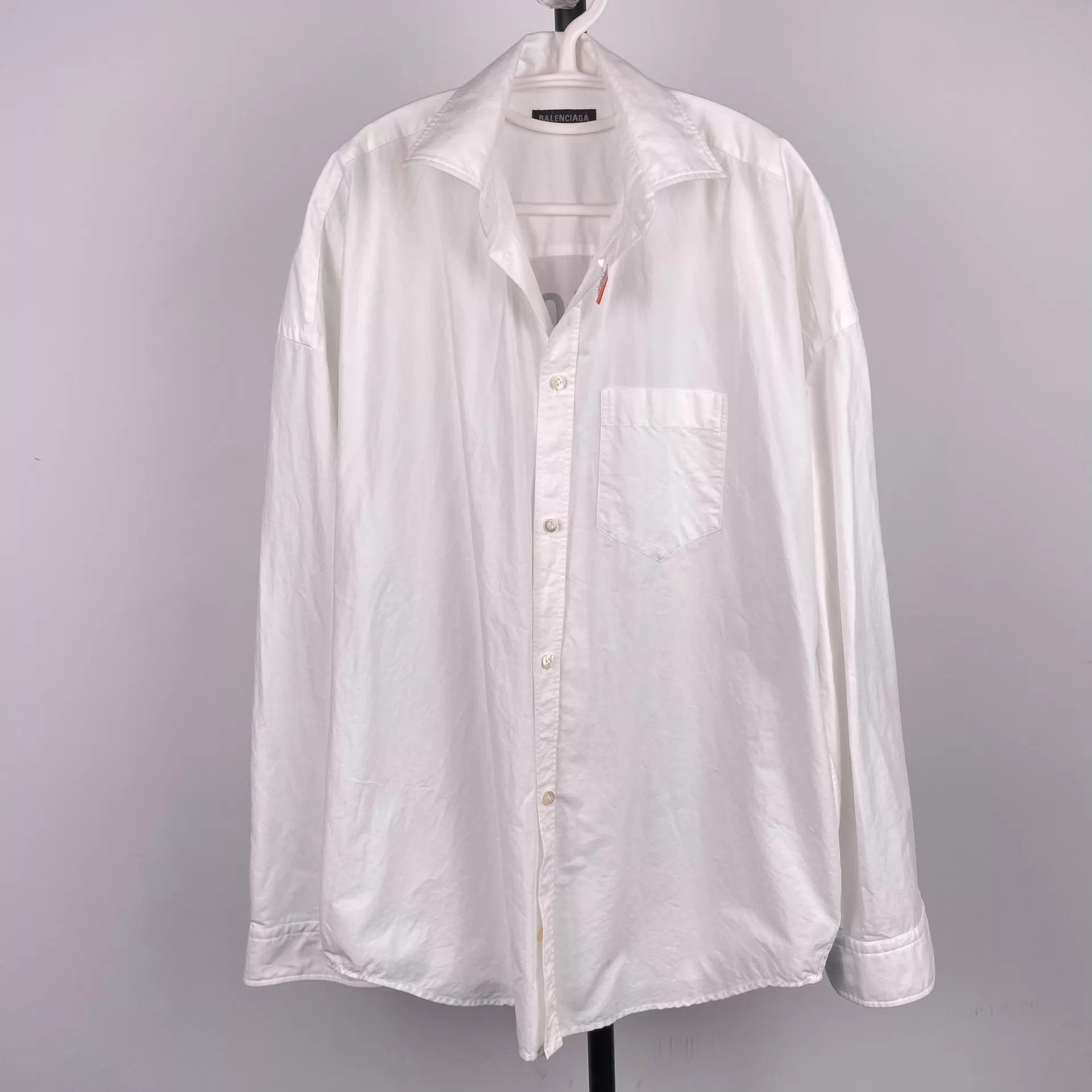 Balenciaga Balenciaga White Shirt 34 260428LXBHL06 Size XS / US 0-2 / IT 36-38 - 2 Thumbnail