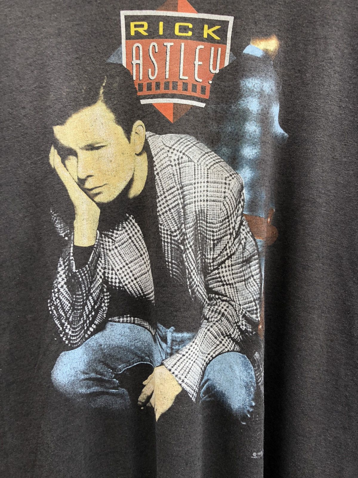 Band Tees × Vintage VINTAGE RICK ASTLEY Size US M / EU 48-50 / 2 - 2 Thumbnail