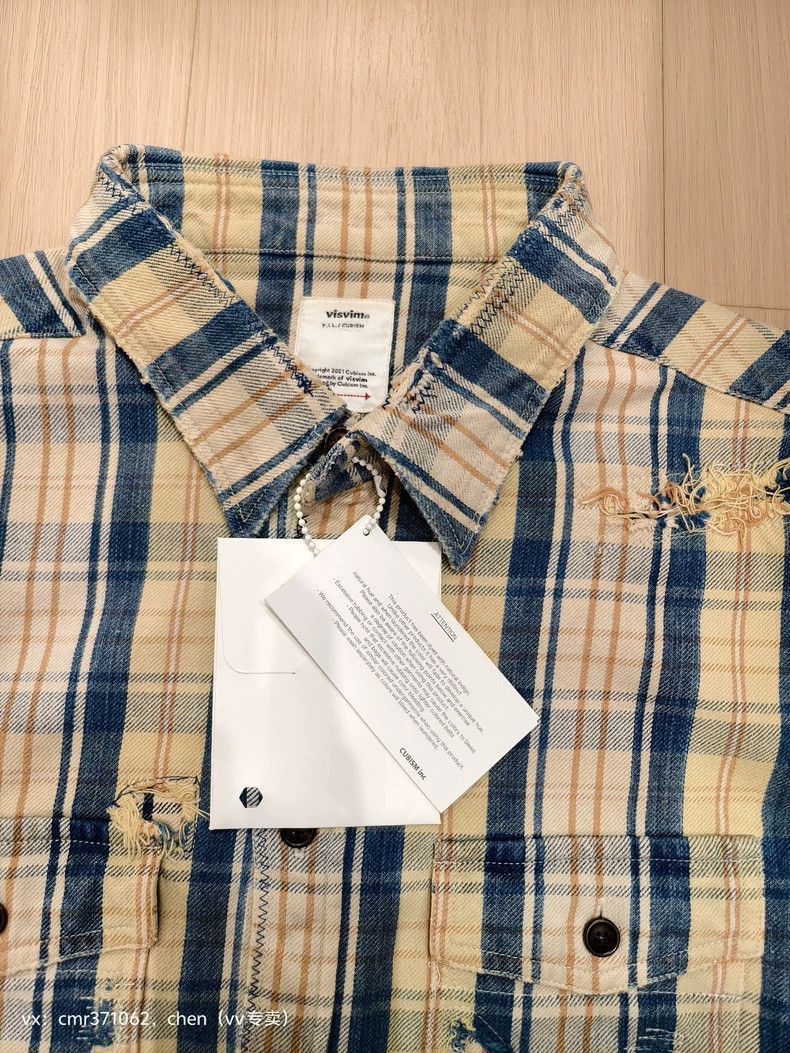 Visvim VisvimVISVIM Pioneer Check Long Sleeve Shirt-2504 Size US M / EU 48-50 / 2 - 4 Thumbnail