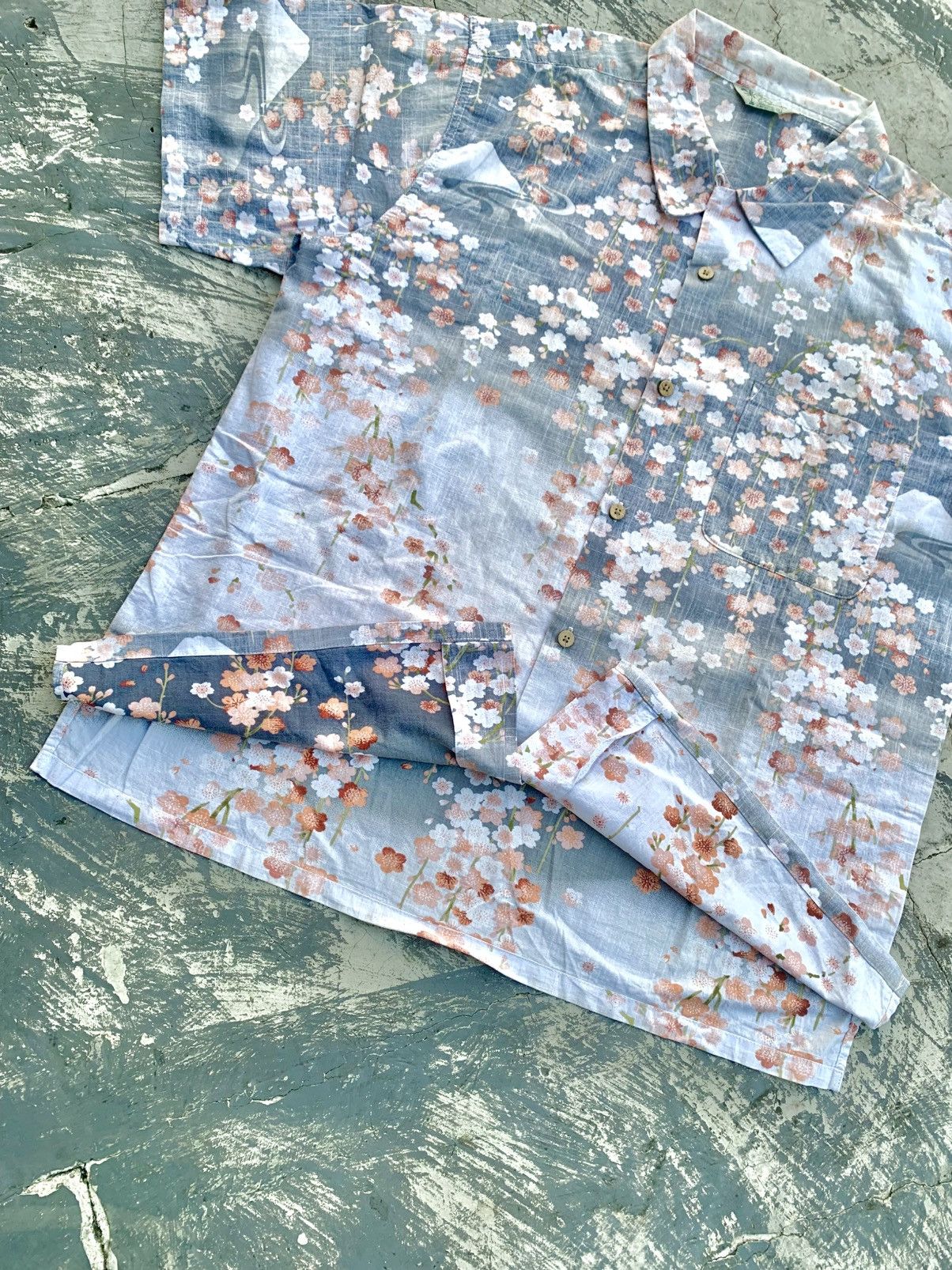 Japanese Brand 🇯🇵 Vtg Fuji Sakura Japan hawaiian Shirts Size US XL / EU 56 / 4 - 6 Thumbnail