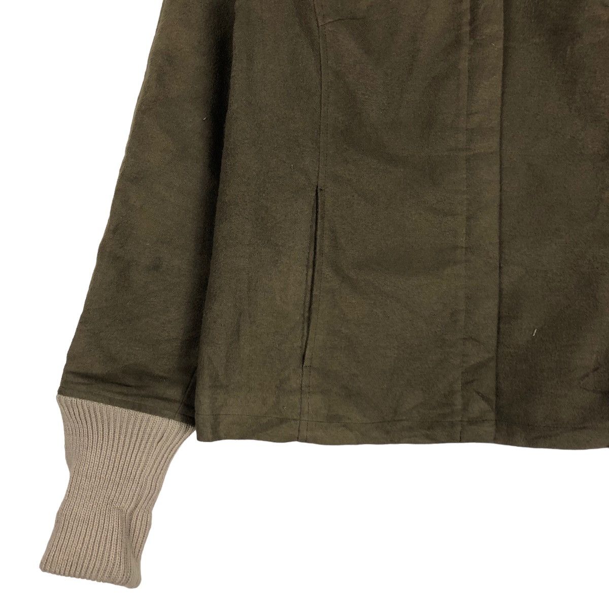 Japanese Brand 🔥Cropped Biker Jacket Ford Mills Inspire Issey Miyake Size US M / EU 48-50 / 2 - 4 Thumbnail