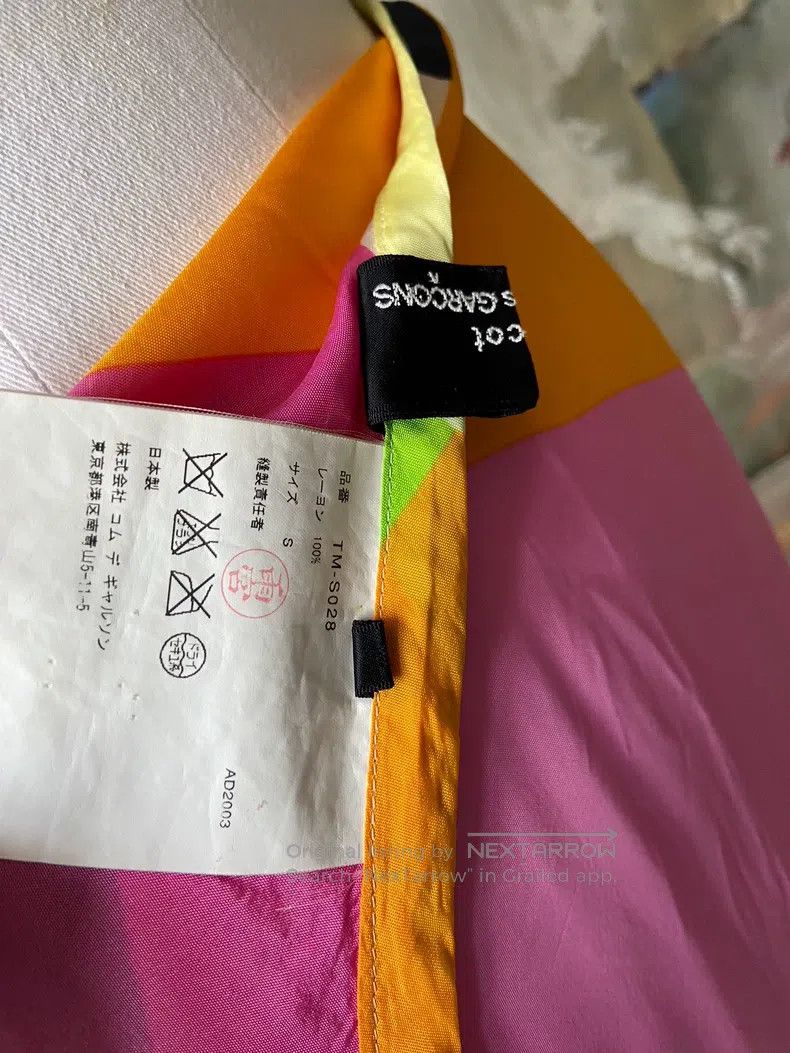 Comme des Garcons Comme Des Garcons size S Geometric color block pieced arti Size 25" / US 0 / IT 36 - 6 Thumbnail