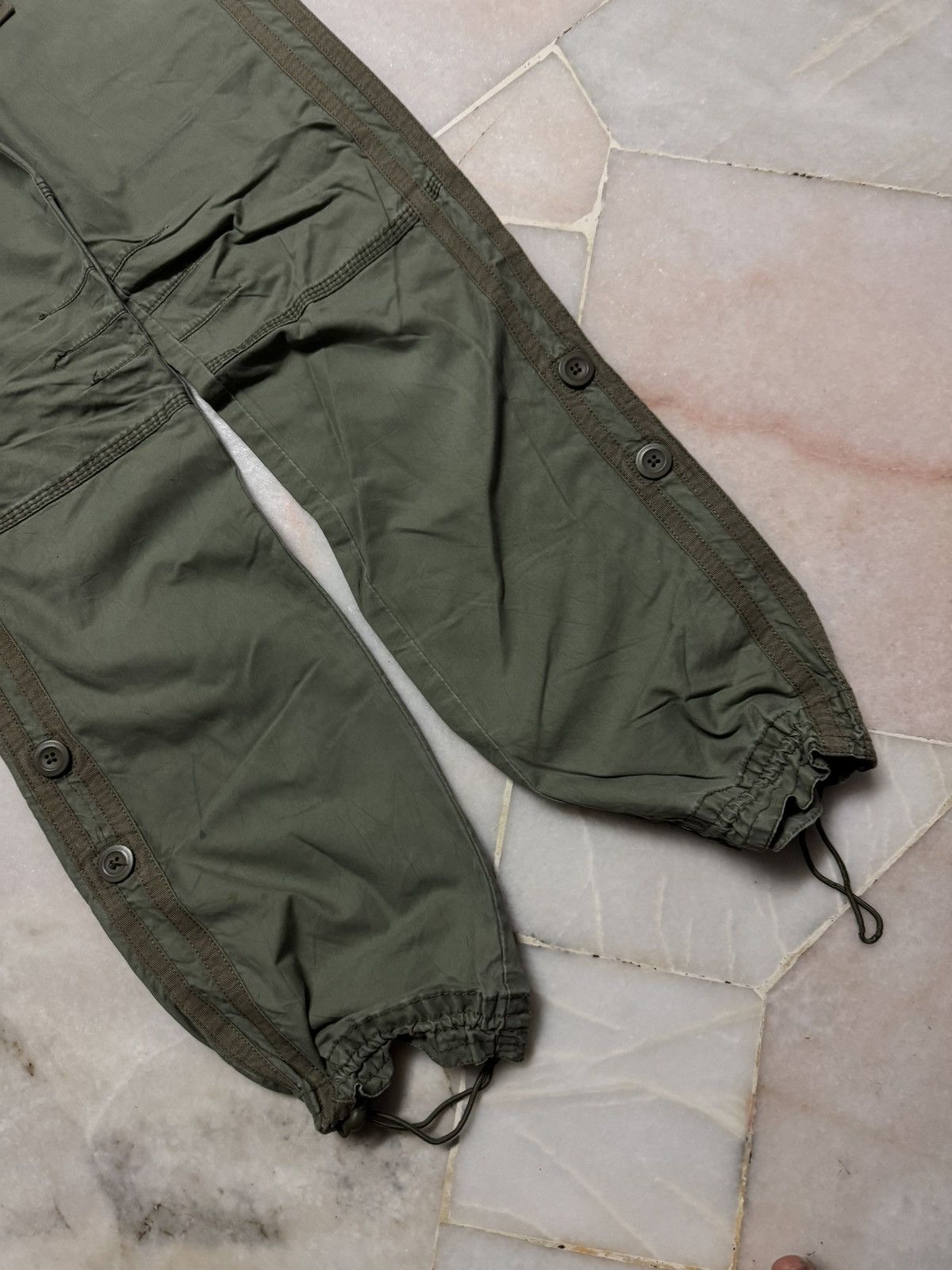 GOA GOA STYLE CARGO BONDAGE PARACHUTE GREEN BY GAP Size US 28 / EU 44 - 5 Thumbnail