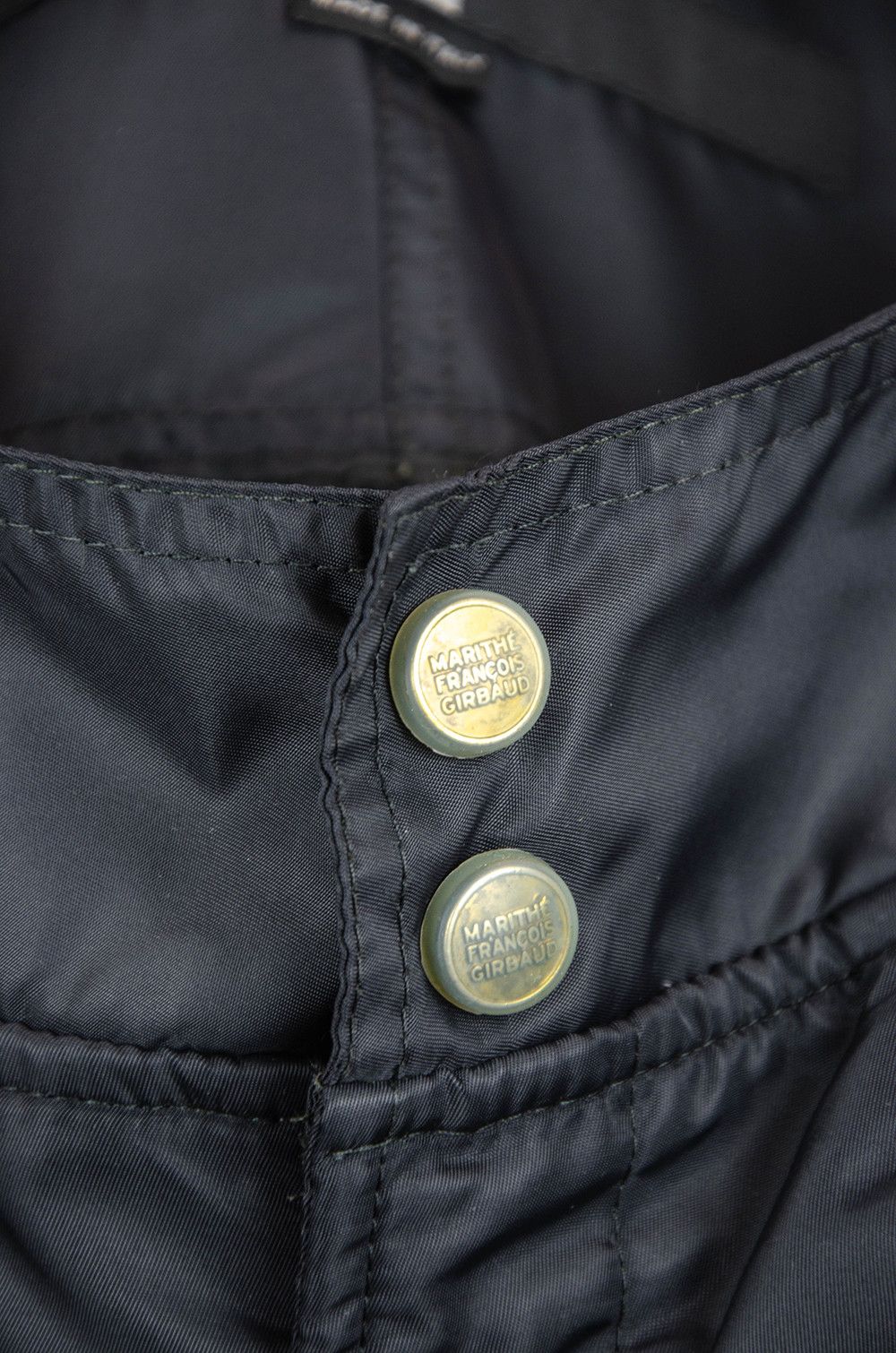 Marithe + Francois Girbaud Girbaud Nylon Cargo Overalls Black Techwear - Size IT42 Size 28" / US 6 / IT 42 - 5 Thumbnail