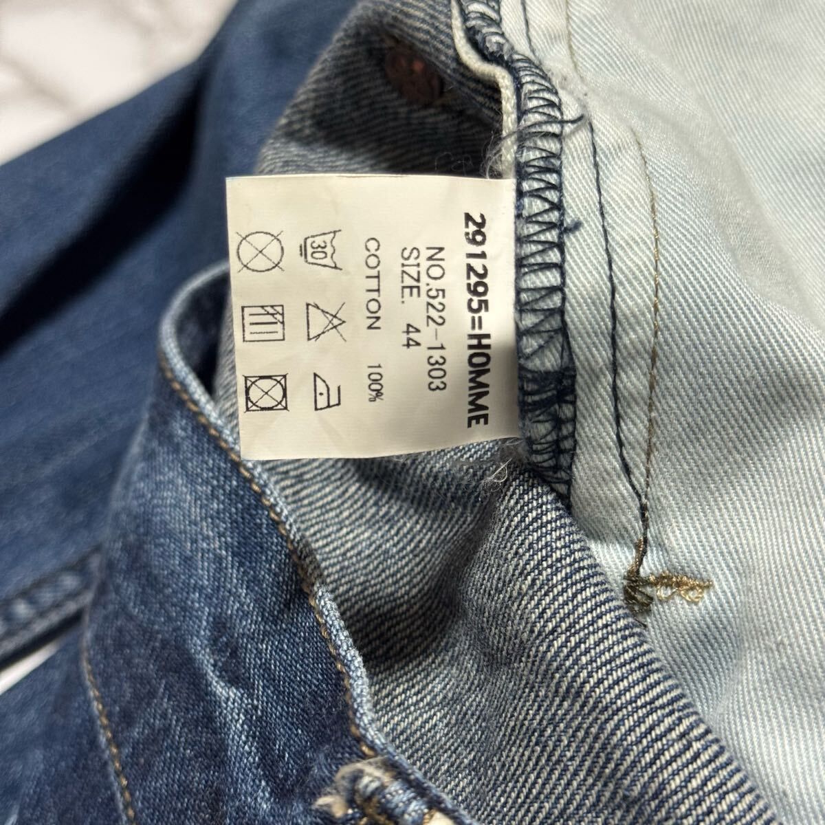 291295=Homme 291295=Homme Patch Denim Size US 28 / EU 44 - 8 Thumbnail