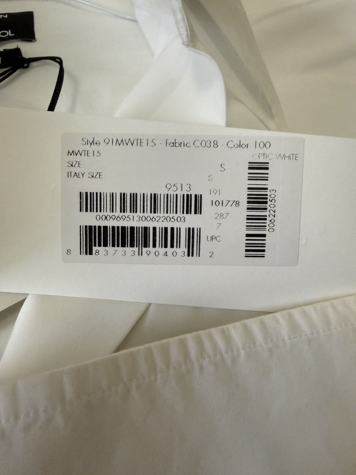 Calvin Klein 205W39NYC Calvin Klein 205W39NYC Raf Simons x Andy Warhol White Shirt Size US S / EU 44-46 / 1 - 7 Thumbnail