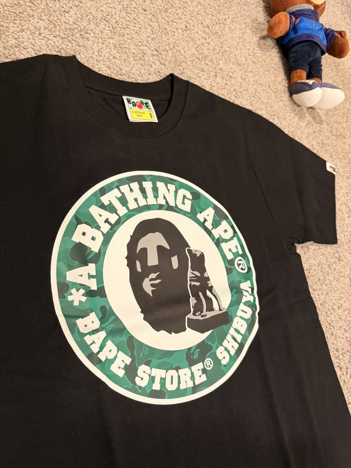 Bape BAPE Shibuya Store Tee Size US S / EU 44-46 / 1 - 2 Thumbnail