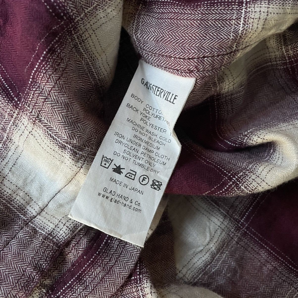 Japanese Brand Gangsterville flannel shirt Size US L / EU 52-54 / 3 - 8 Thumbnail