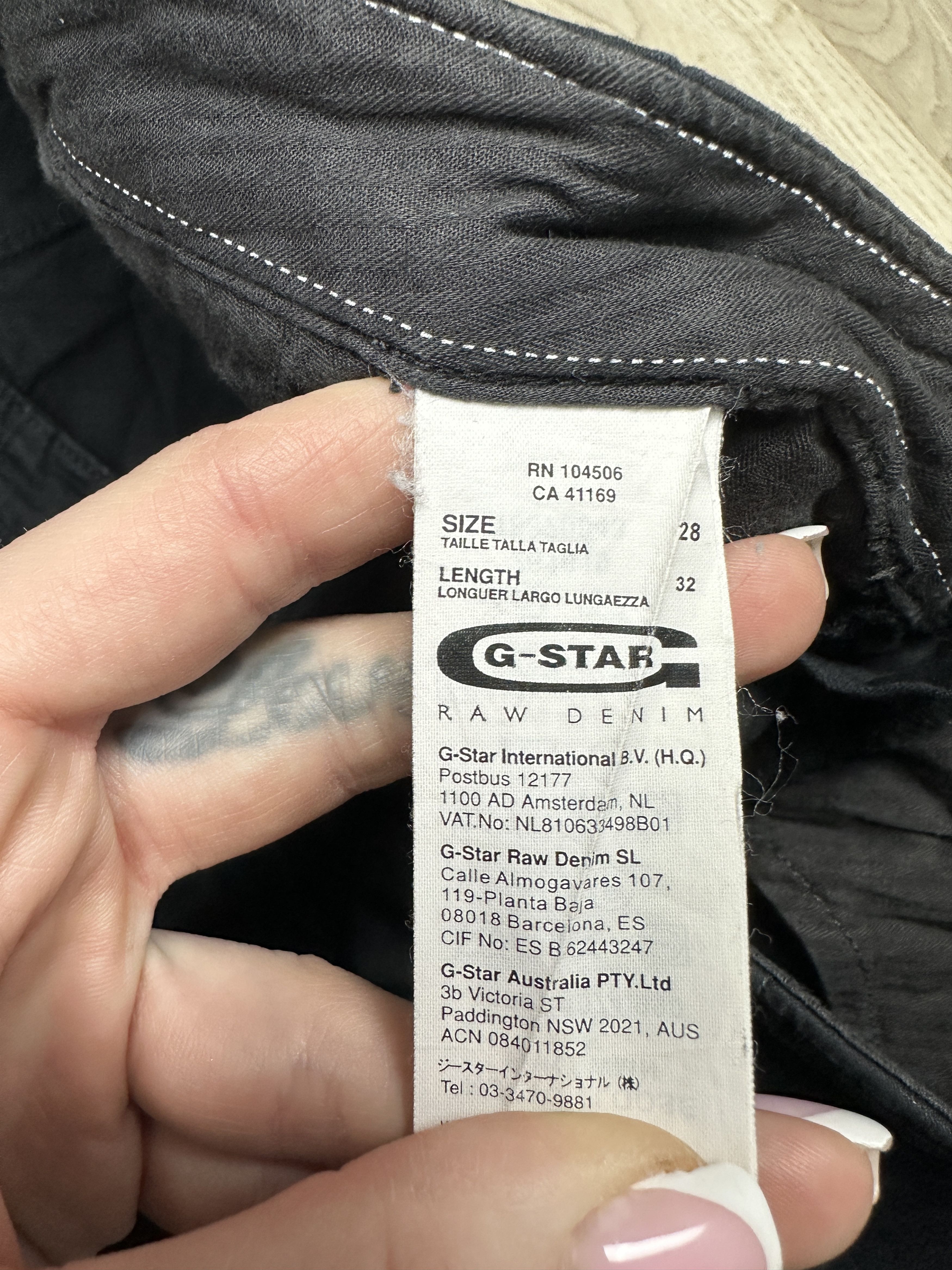 G-Star G Star Raw Womens Norton Loose Cargo Pants Jogger Size 28" / US 6 / IT 42 - 3 Thumbnail