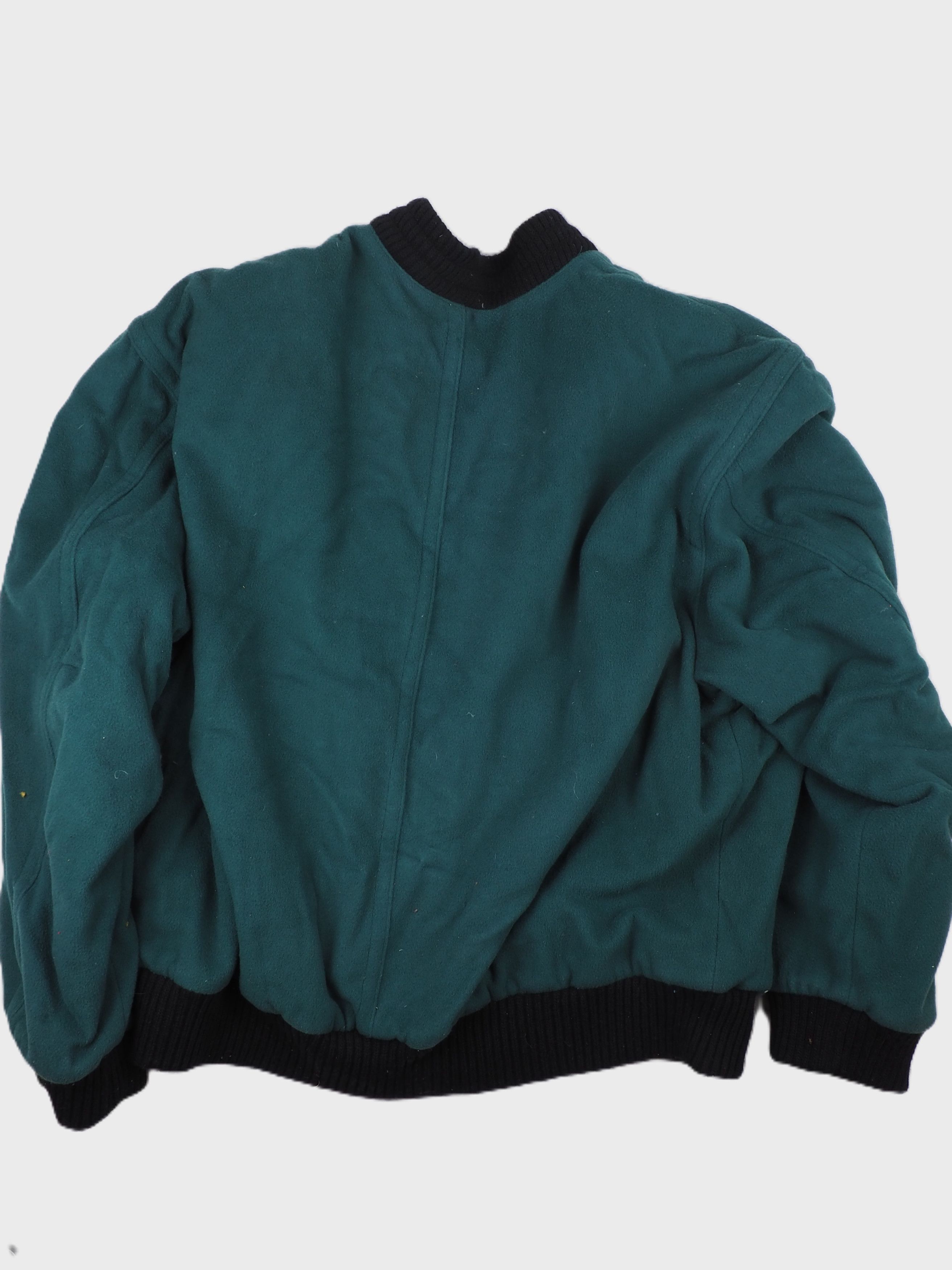 Hugo Boss Mid 90s Hugo Boss Cashmere Wool Bomber Jacket Size US XL / EU 56 / 4 - 2 Thumbnail