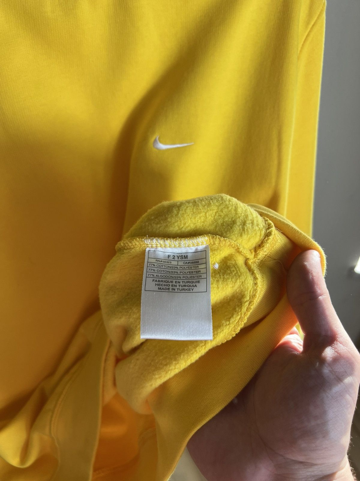 Nike Nike L Vintage Sweatshirt Swoosh Check Y2K Men’s Size US L / EU 52-54 / 3 - 9 Thumbnail