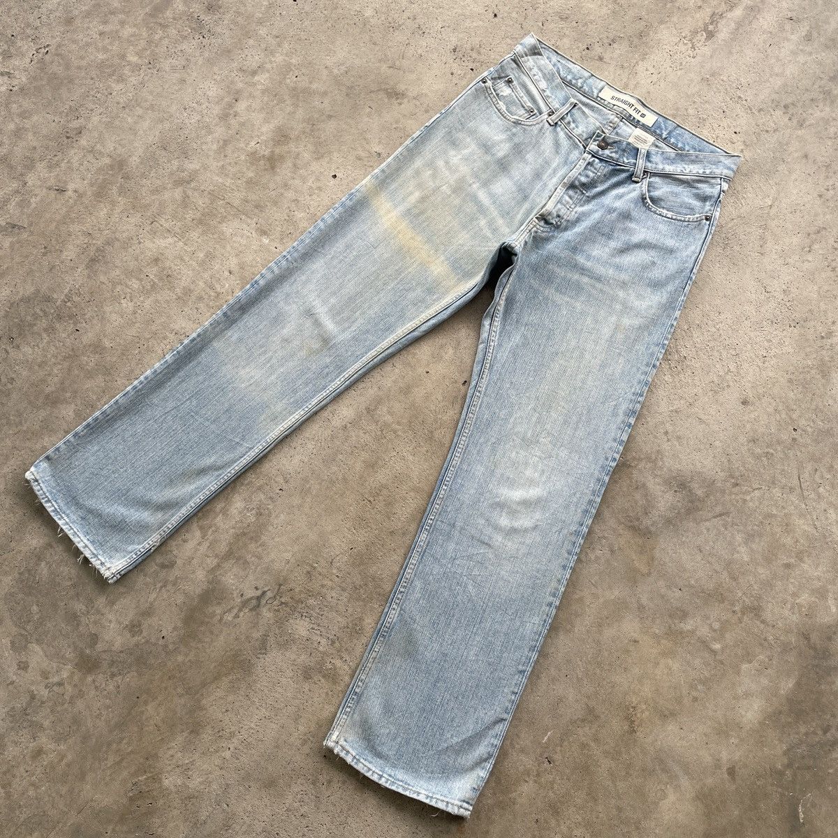 Gap W32💥 Vintage Gap 1969 Jeans Faded Denim Pants Size US 32 / EU 48 - 2 Thumbnail