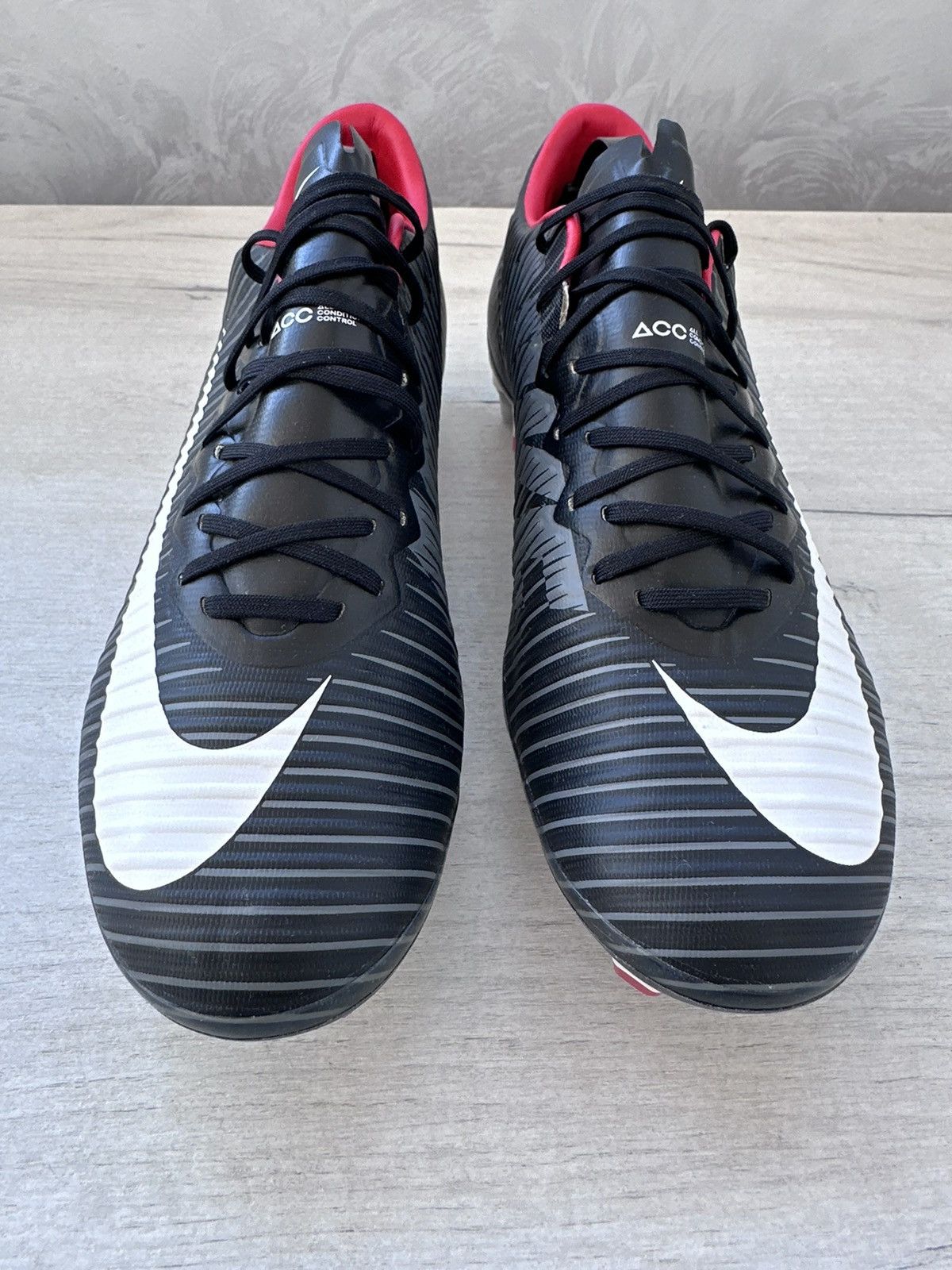 Nike Nike Mercurial Vapor 11 Black Rare ACC Football Soccer Size US 7.5 / EU 40-41 - 3 Thumbnail