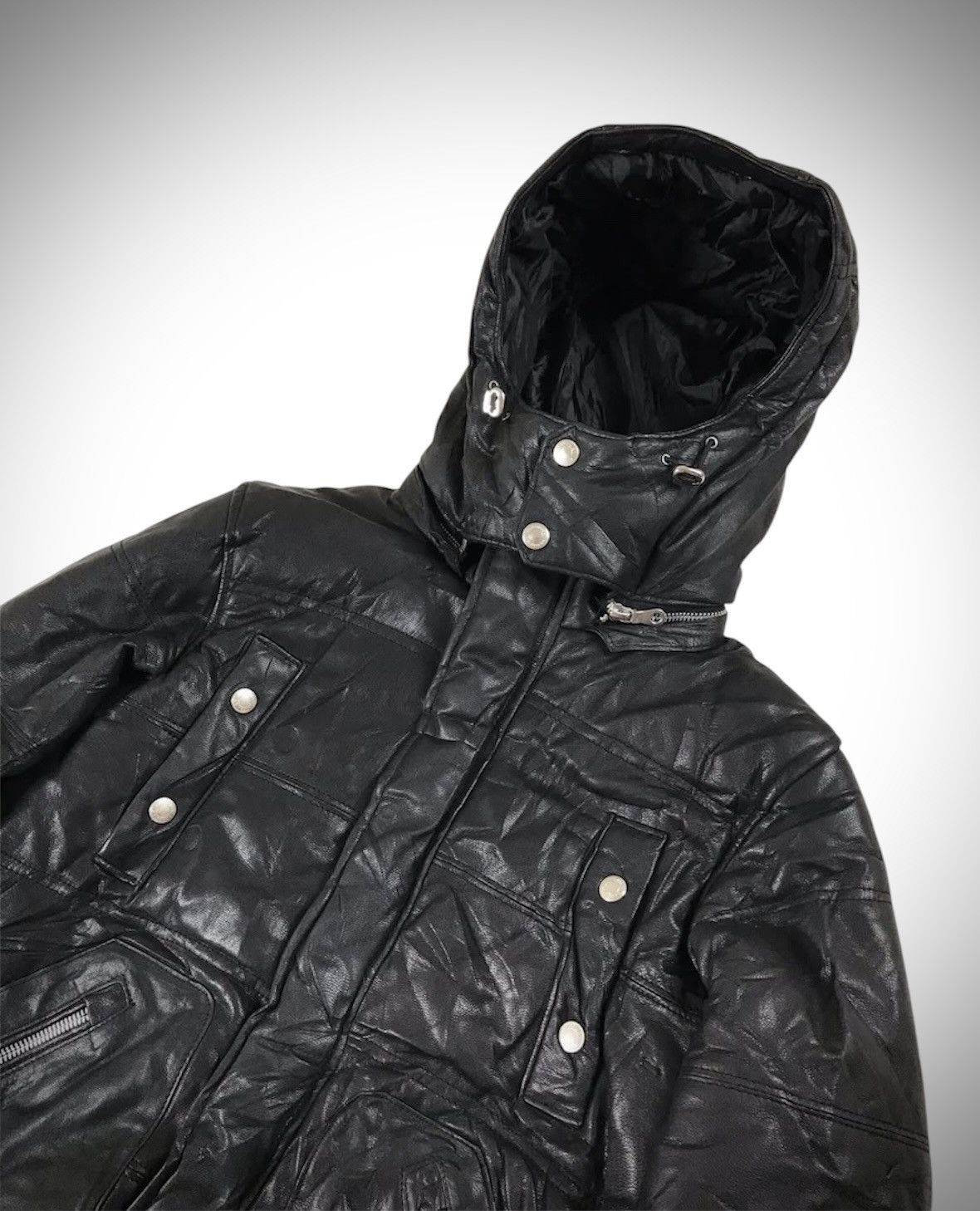 Vanquish VANQUISH - Goat Leather Jacket Size US M / EU 48-50 / 2 - 2 Thumbnail