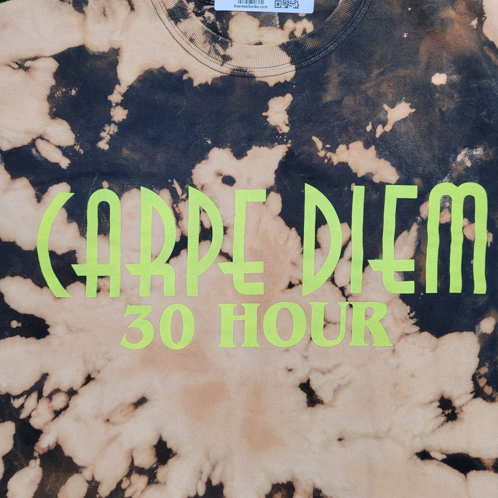 Other Carpe-Diem Shirt Womens Large 20x26 Crumpled Tie-Dye Size L / US 10 / IT 46 - 10 Thumbnail