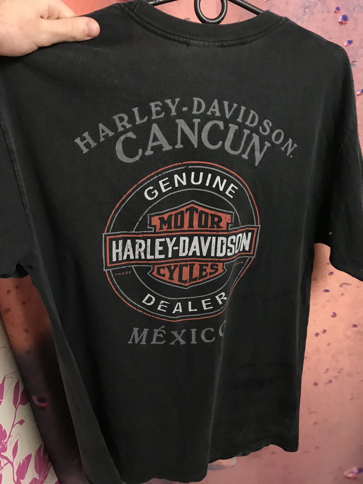 Vintage Vintage Harley Davidson Mexico t shirt Size US L / EU 52-54 / 3 - 5 Thumbnail