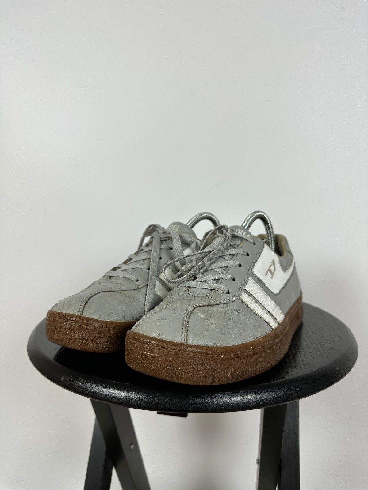 Diesel Vintage Diesel Y2K Leather Sneakers Size US 7 / EU 40 - 11 Thumbnail