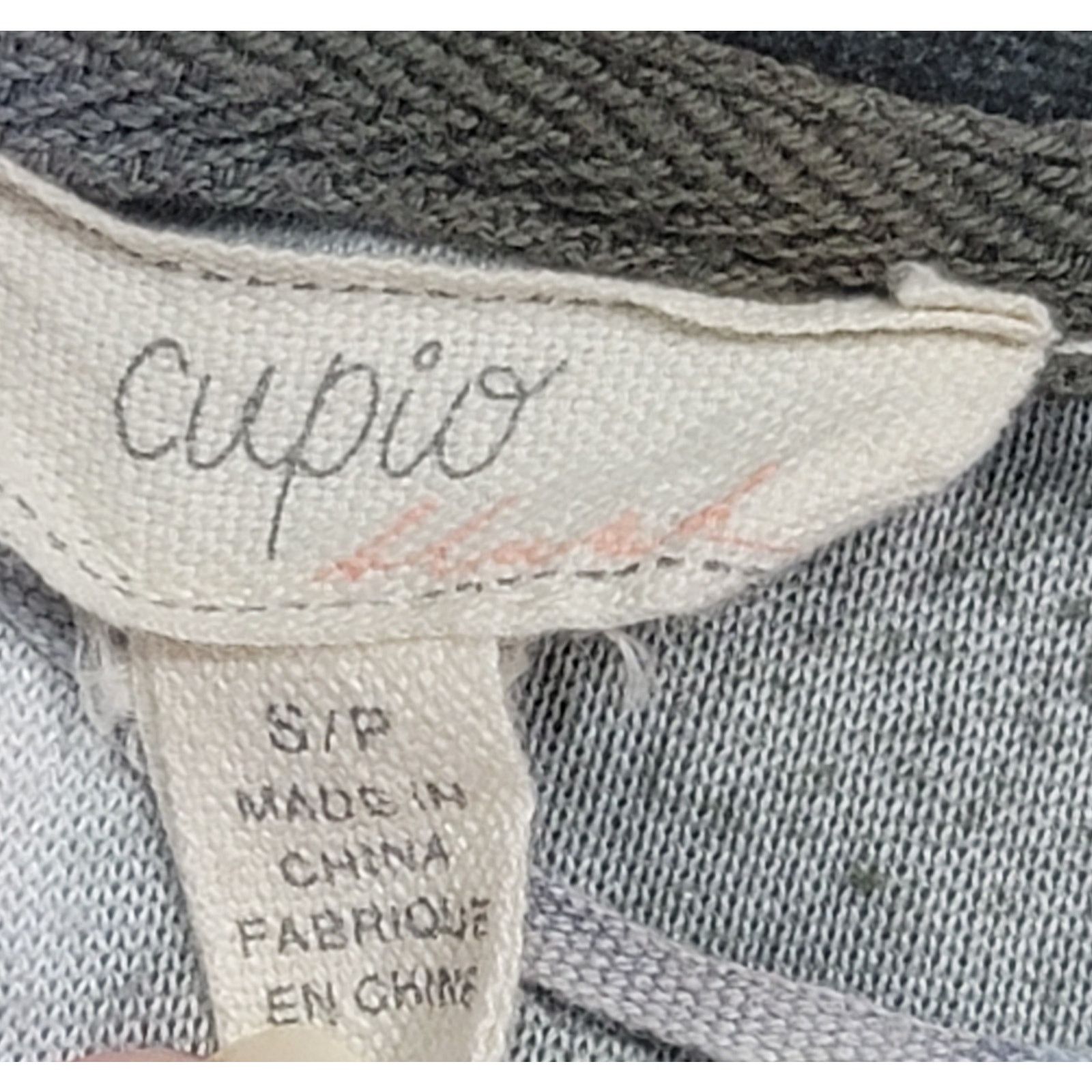 Other Cupio Blue Gray Tie Dye Velour V Neck Top Small Lightweight Size S / US 4 / IT 40 - 3 Thumbnail