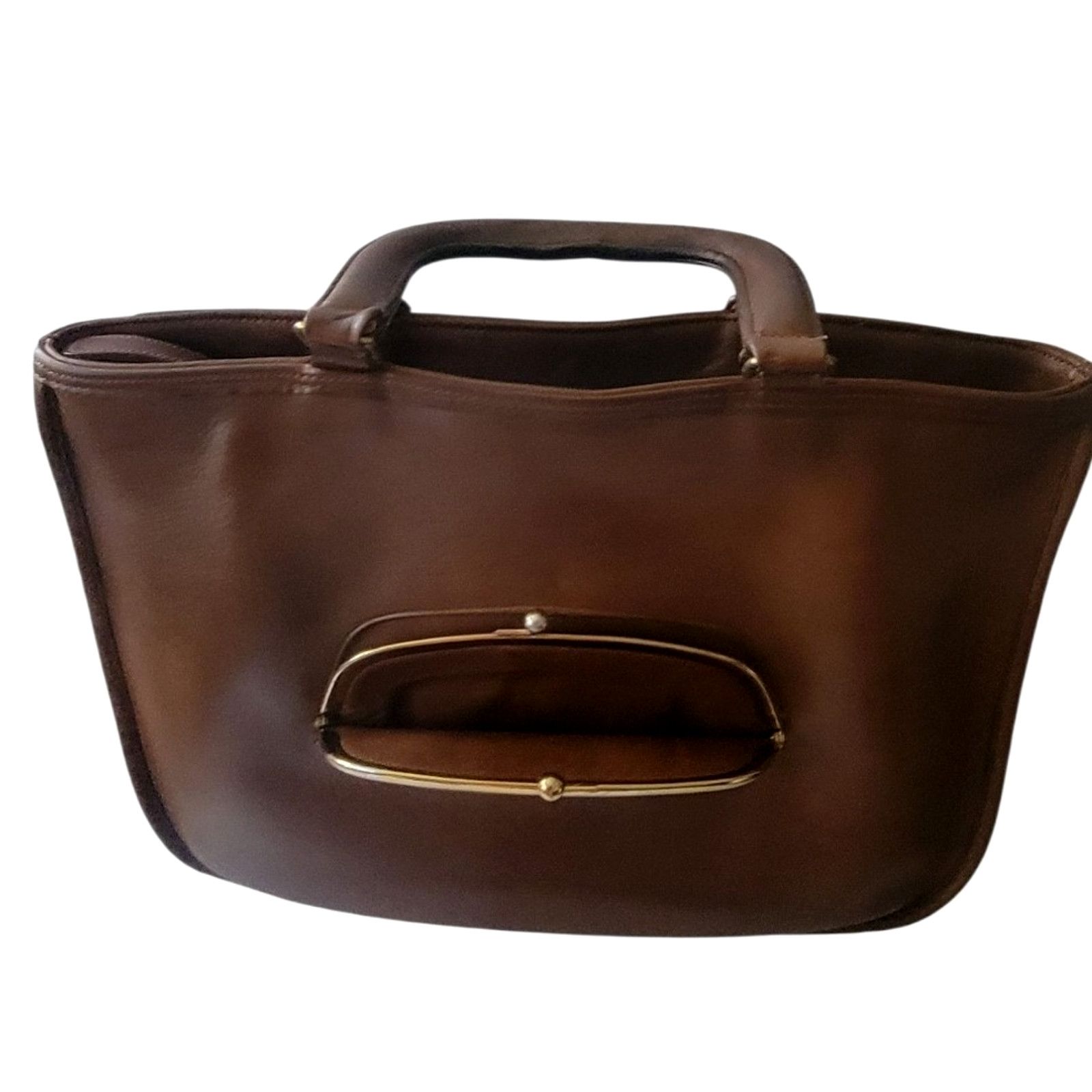 Coach Coach New York Vintage Bonnie Cashin Women Leather Handbag Size ONE SIZE - 2 Thumbnail