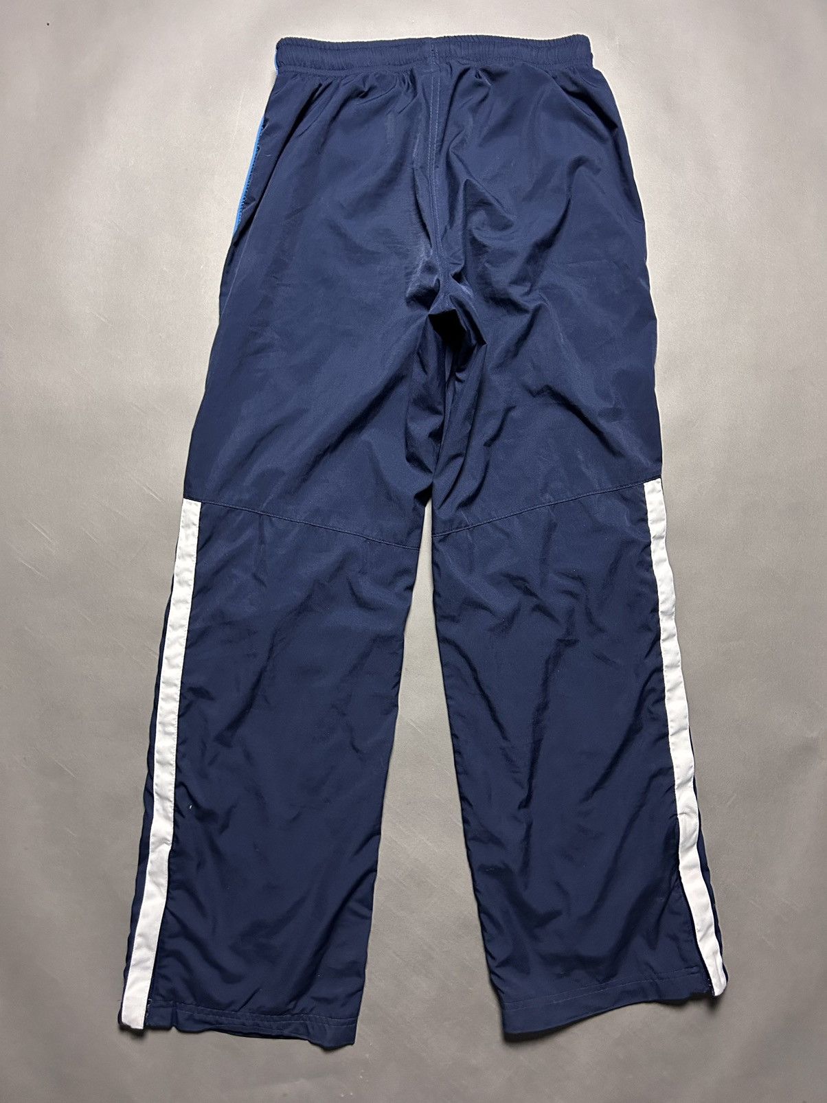 Nike Nike AIR vintage navy nylon track pants small logo drill Y2K Size US 28 / EU 44 - 8 Thumbnail