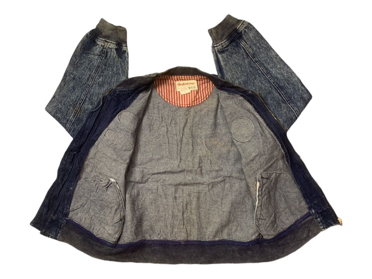 Vintage Rare Design Vintage Madison Square Racing Denim Jackets Size US S / EU 44-46 / 1 - 3 Thumbnail