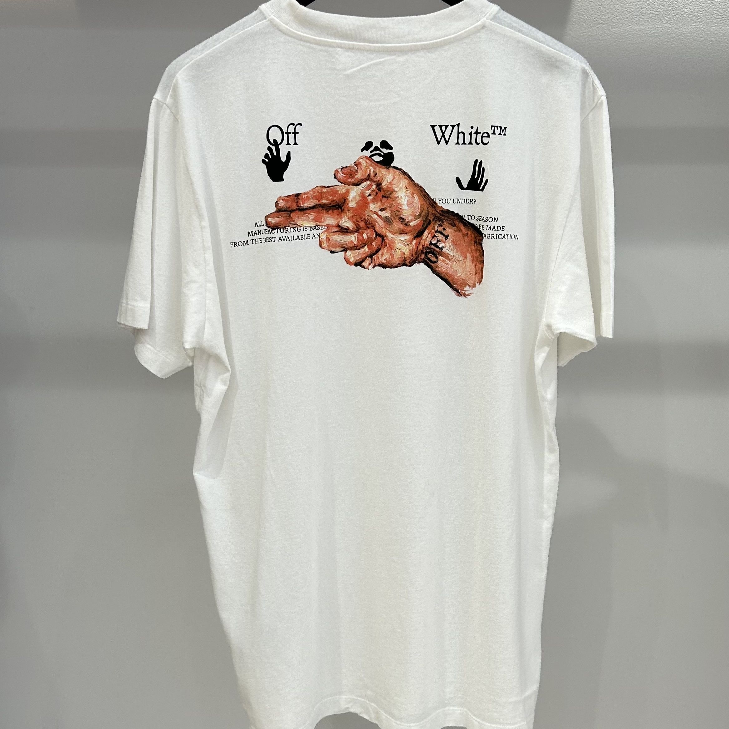 Off-White OFF-WHITE Pascal T-shirt Size US L / EU 52-54 / 3 - 3 Thumbnail