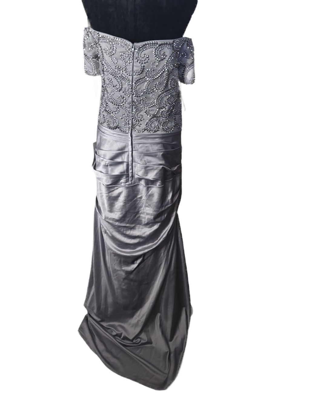 Other Women's La Femme Dress, Gray, Size 12 Size XL / US 12-14 / IT 48-50 - 5 Thumbnail