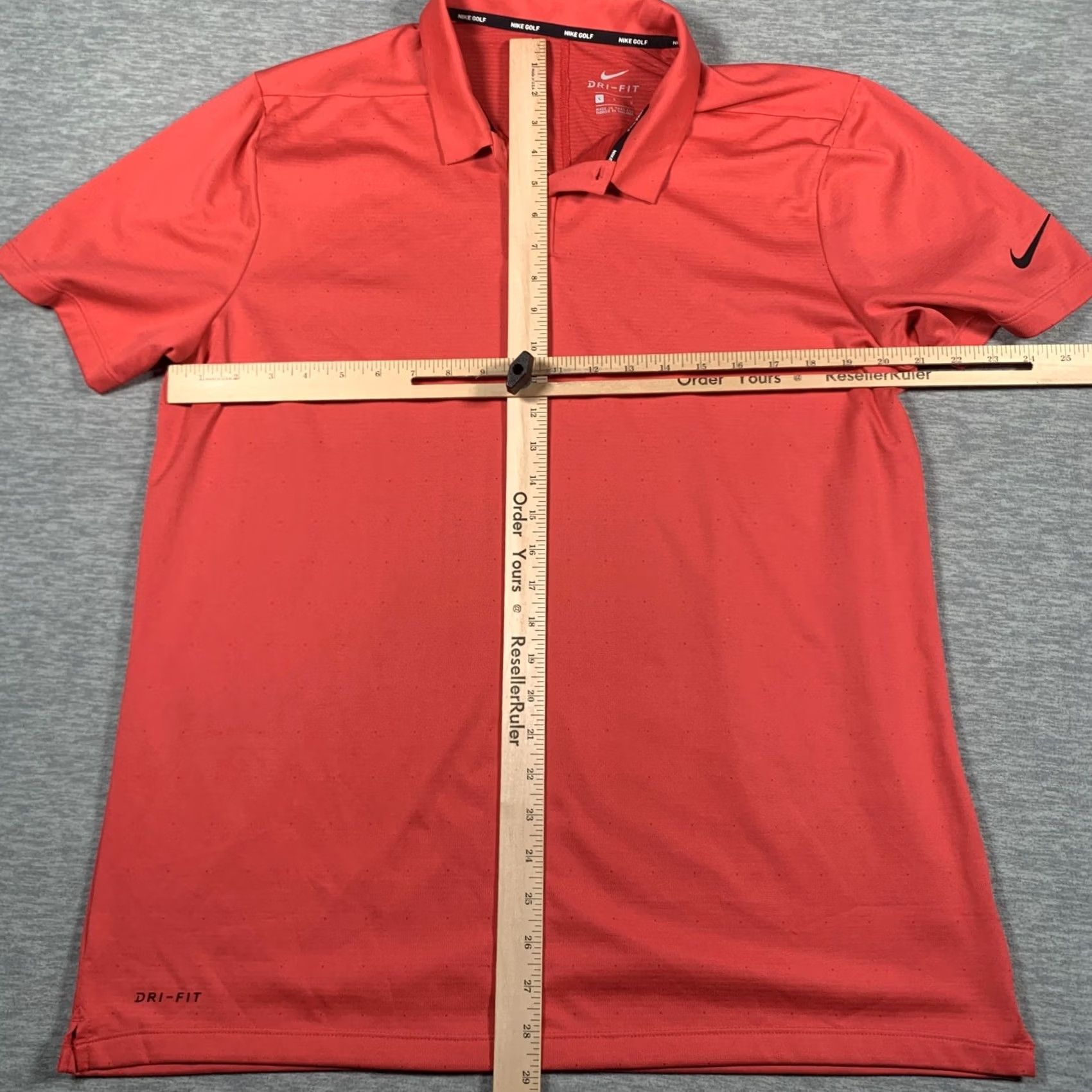 Nike Nike Golf Shirt Mens Large Red Dri-Fit Polo Athletic Performance Lightweight Size US L / EU 52-54 / 3 - 5 Thumbnail