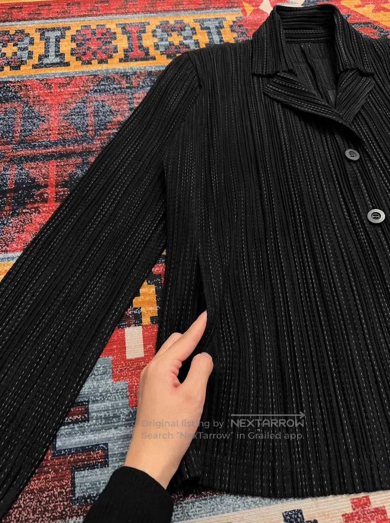 Issey Miyake Issey Miyake Main Line Blazer Size XL / US 12-14 / IT 48-50 - 9 Thumbnail