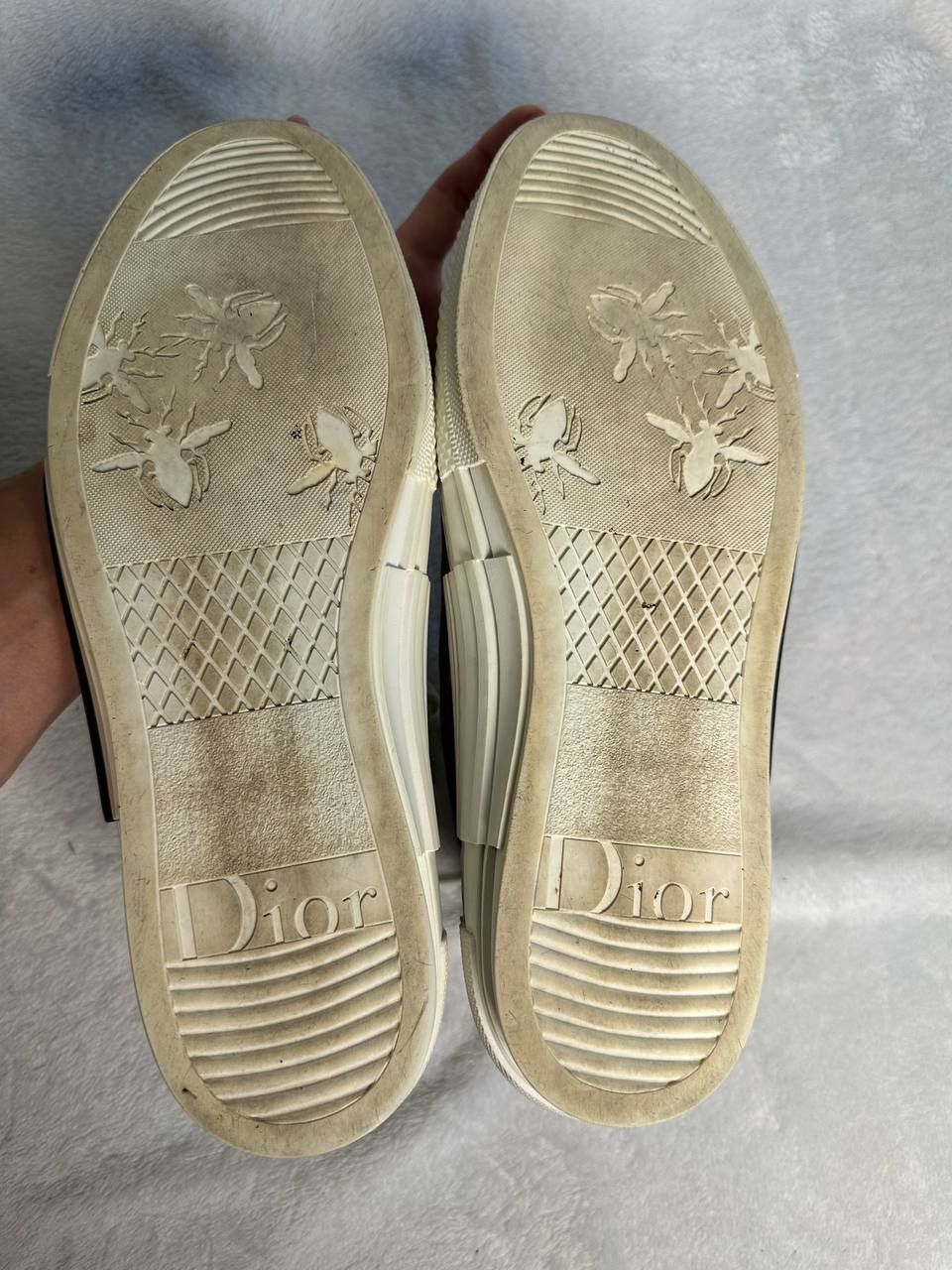 Dior Dior B23 High Dior Oblique White Black Size US 11 / EU 44 - 7 Thumbnail