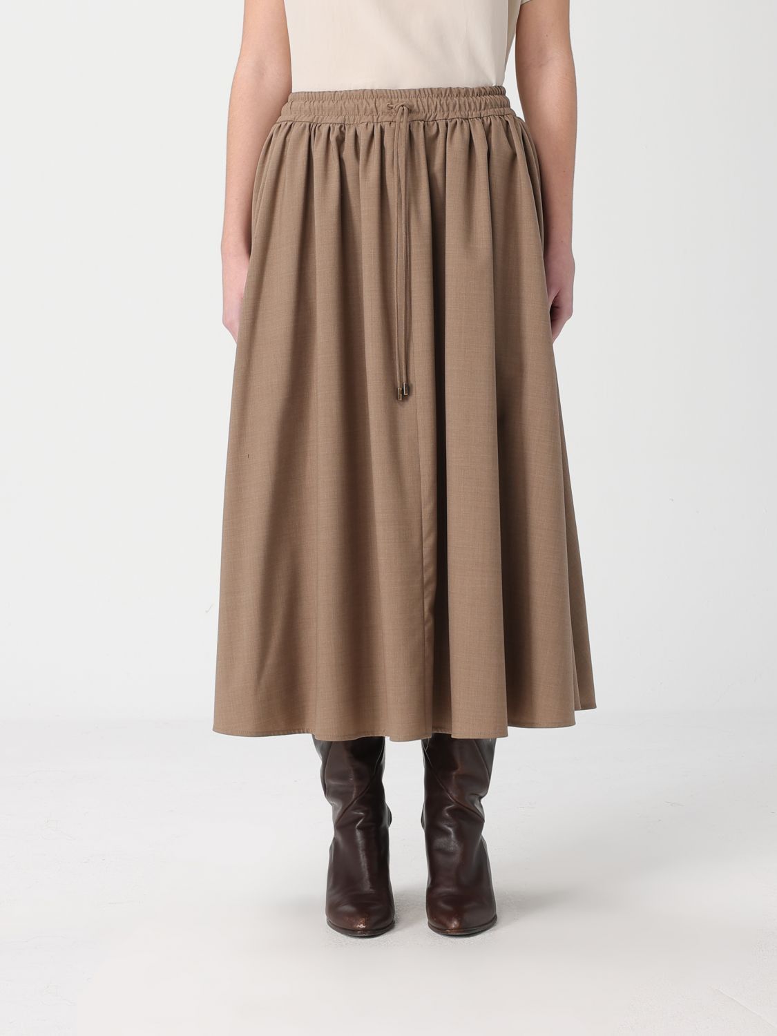Max Mara Skirt Woman Brown