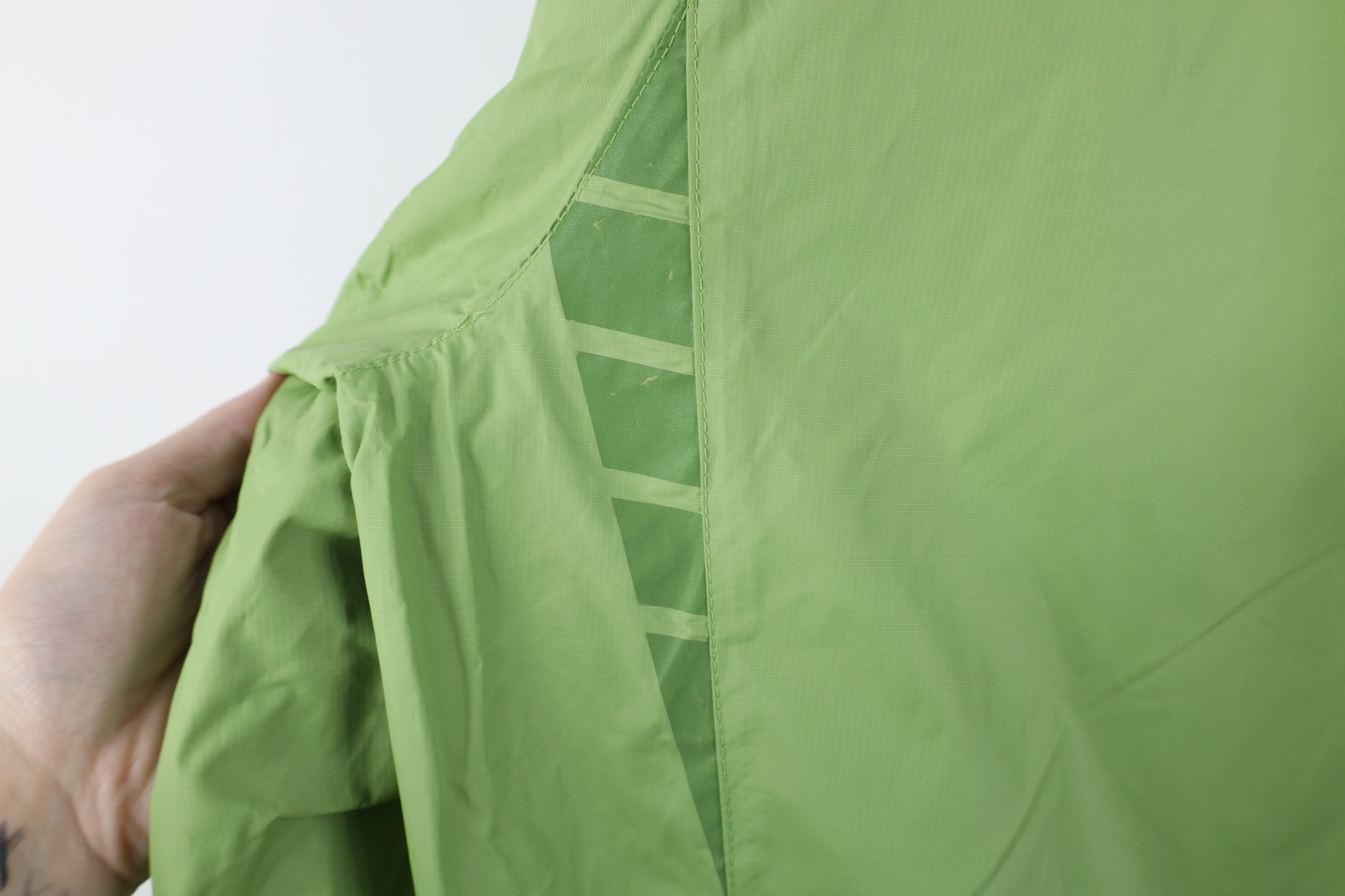 Gap Vintage Gap Packable Hooded Windbreaker Rain Jacket Lime Size US XXL / EU 58 / 5 - 7 Thumbnail