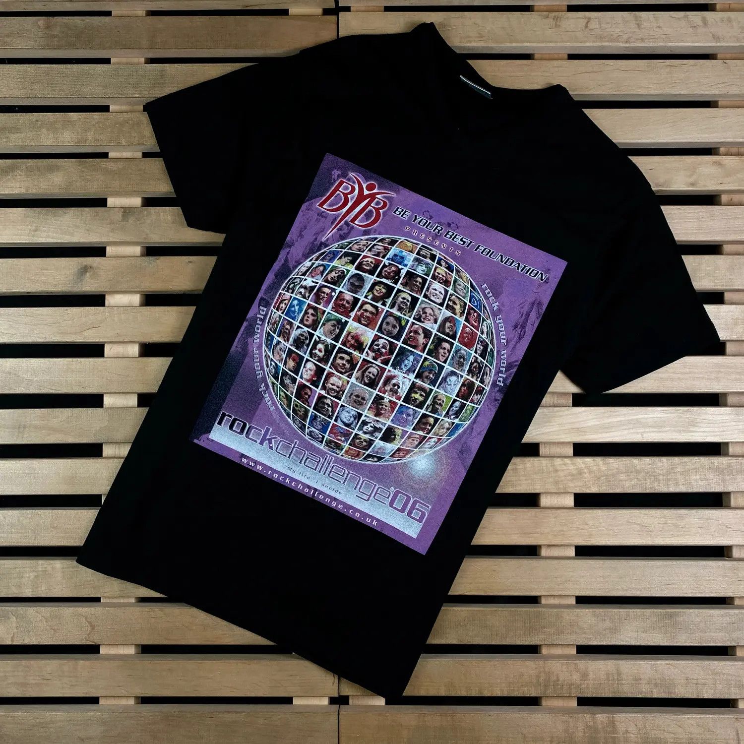 Band Tees × Vintage Mens Vintage T Shirt Rock Challenge 2006 Size M Size US M / EU 48-50 / 2 - 1 Thumbnail