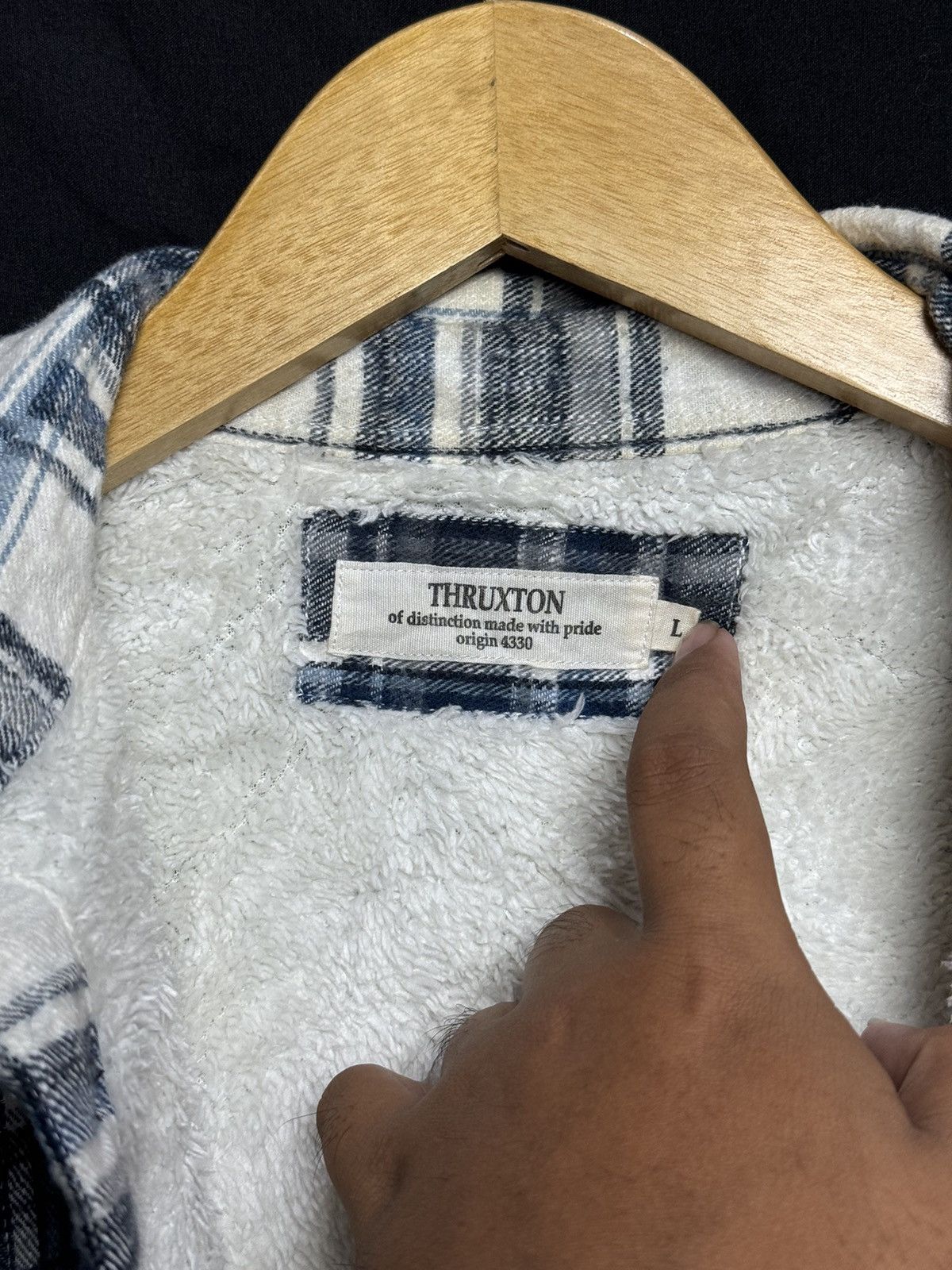 Hysteric Glamour × If Six Was Nine × Japanese Brand Thruxton Sherpa Flannel Button Size US L / EU 52-54 / 3 - 6 Thumbnail