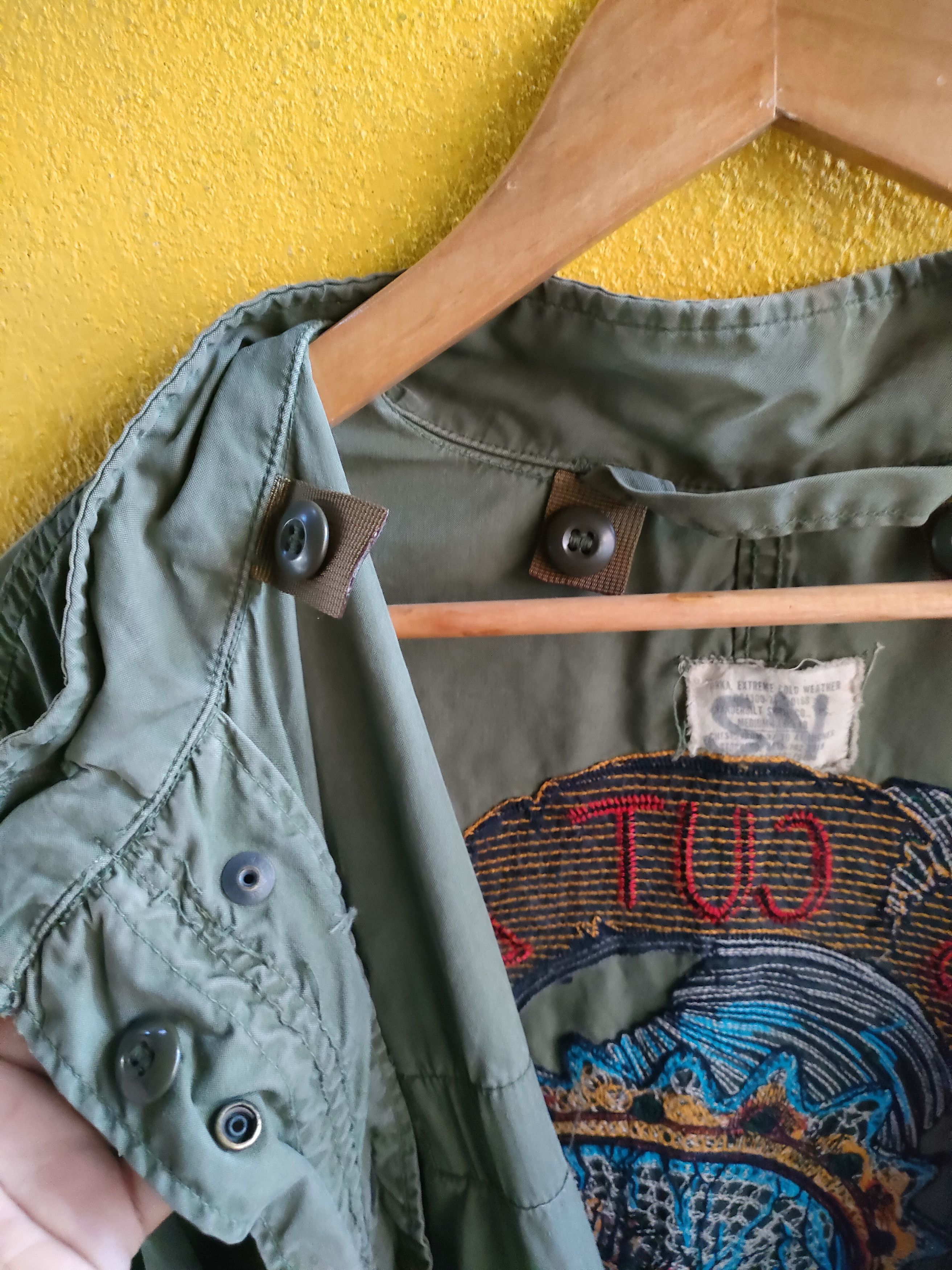 Nigel Cabourn × Vintage Vintage Military Fishtail Embroidered Parka Size US L / EU 52-54 / 3 - 8 Thumbnail