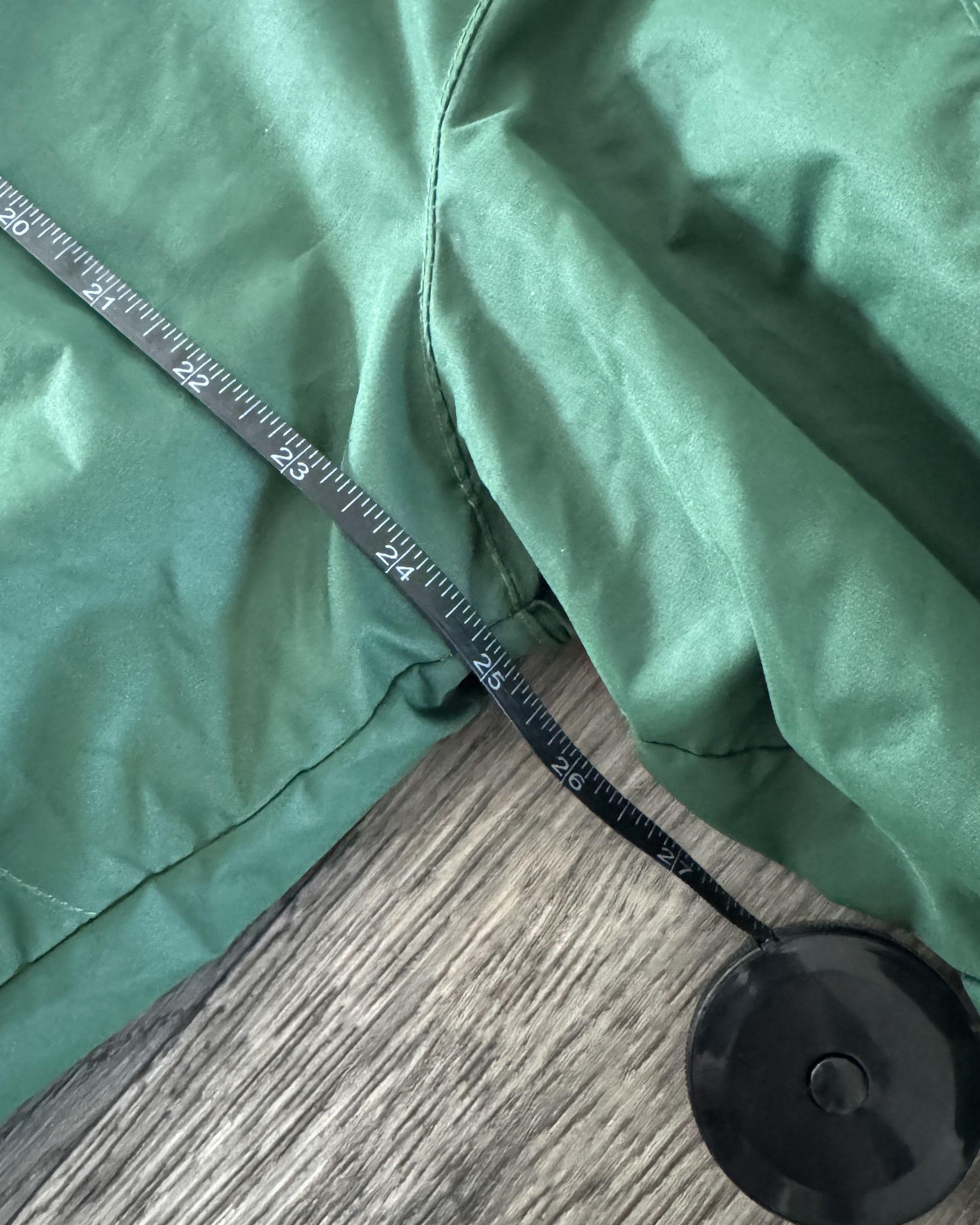 Bass Pro Shops Green Fleece Lined Hooded Wind Jacket Size US L / EU 52-54 / 3 - 4 Thumbnail