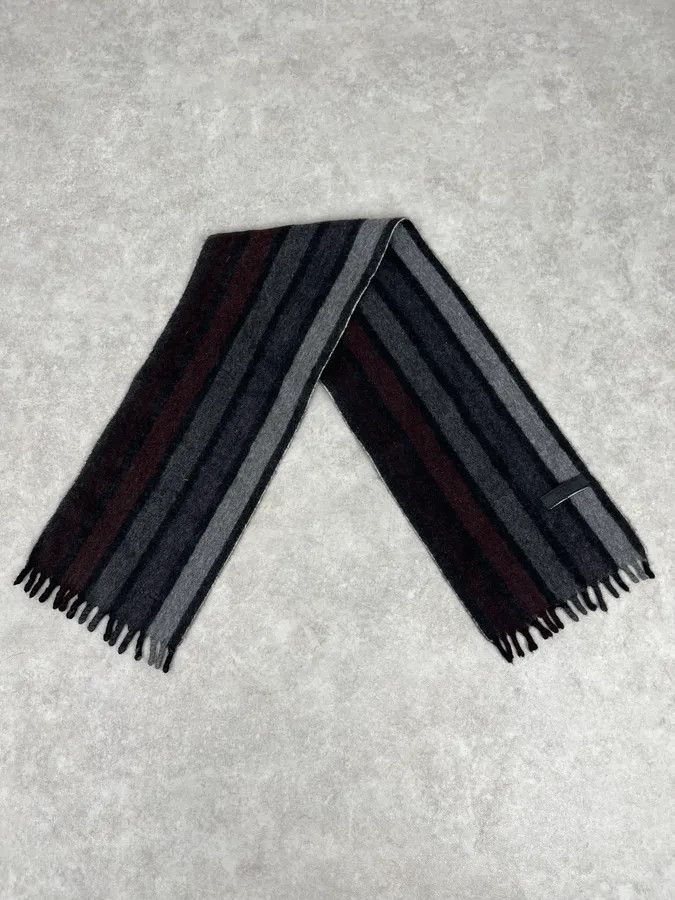 Prada 2000s Prada Wool Stripes Scarf Size ONE SIZE - 1 Thumbnail