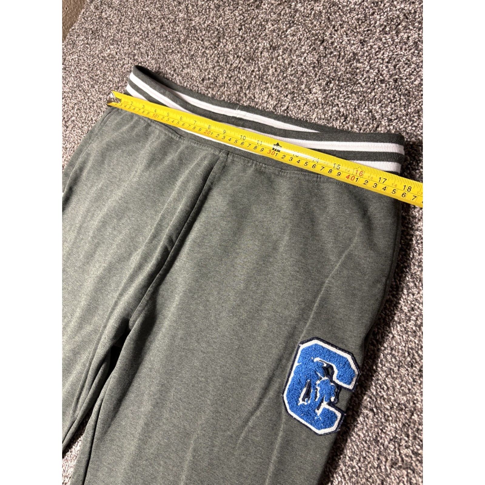 Chubbies Chubbies Jogger Sweatpants Men XL Green Waist Tapered Drawstring Pockets Regular Size US 36 / EU 52 - 7 Thumbnail