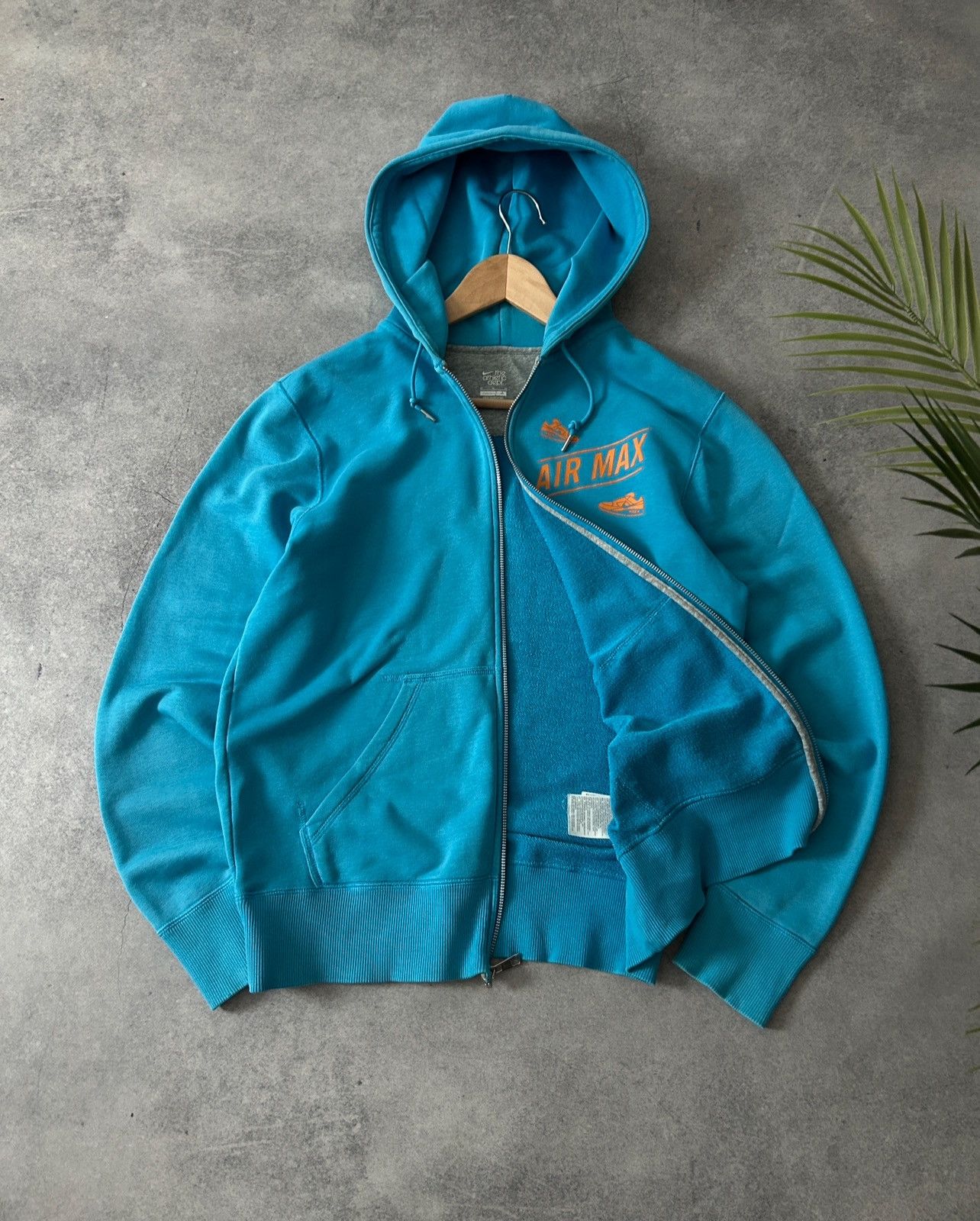 Nike Nike Air Max zip-hoodies mens blue rare Size US M / EU 48-50 / 2 - 2 Thumbnail