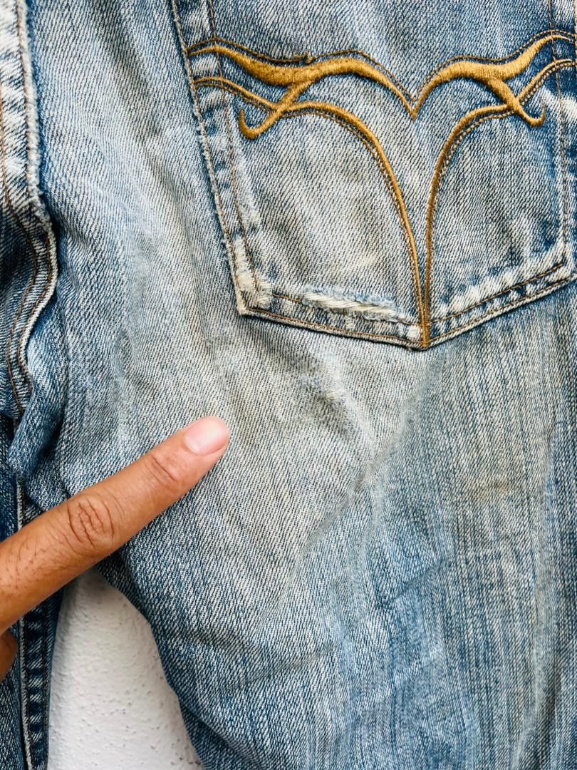 Japanese Brand × Vintage Vintage Jackrose Distressed Japanese Bootcut Fashion Style Size US 33 - 20 Thumbnail