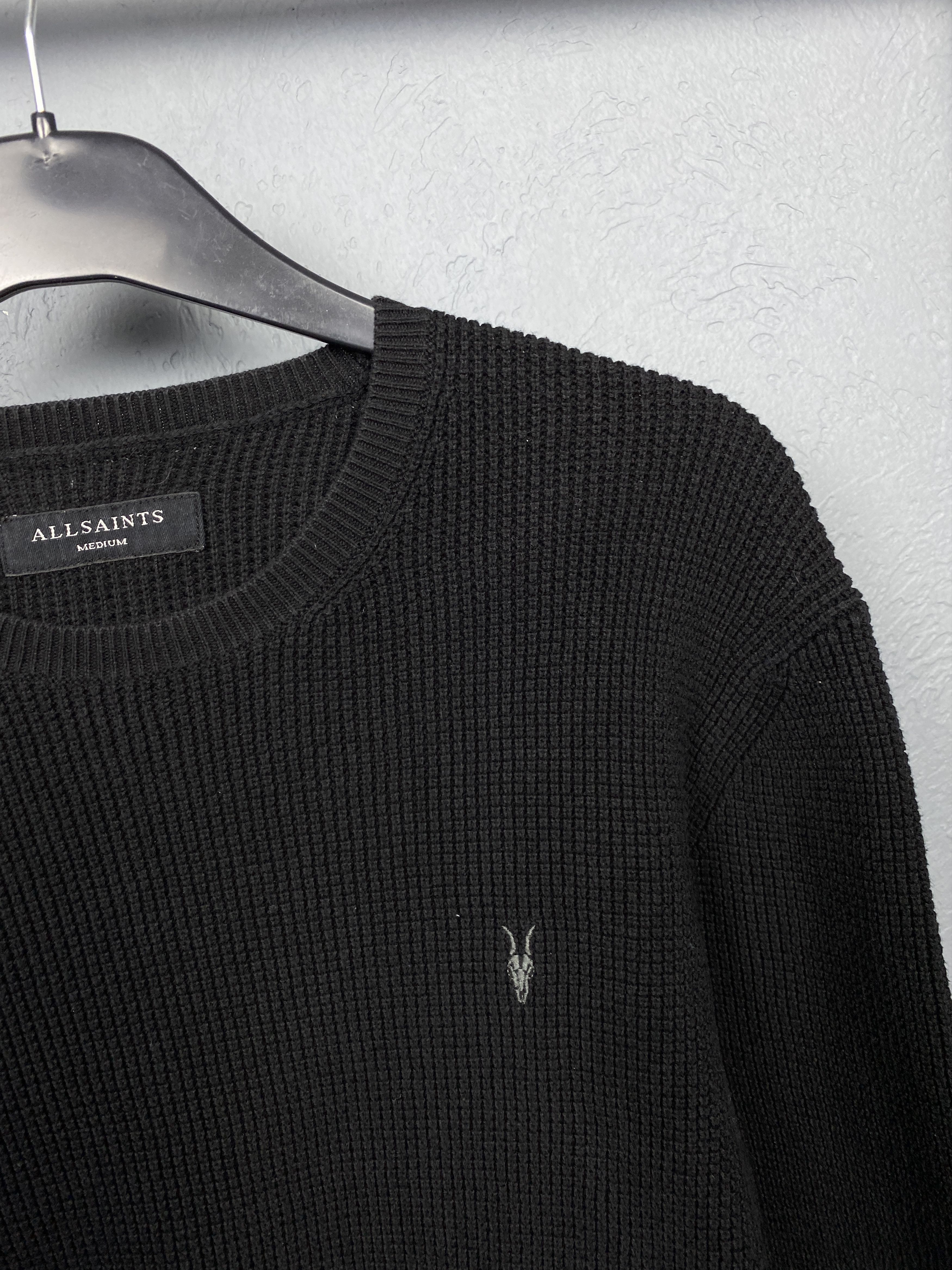 Allsaints Allsaints Mens Trias Crew Neck Knit Sweater Size US M / EU 48-50 / 2 - 3 Thumbnail