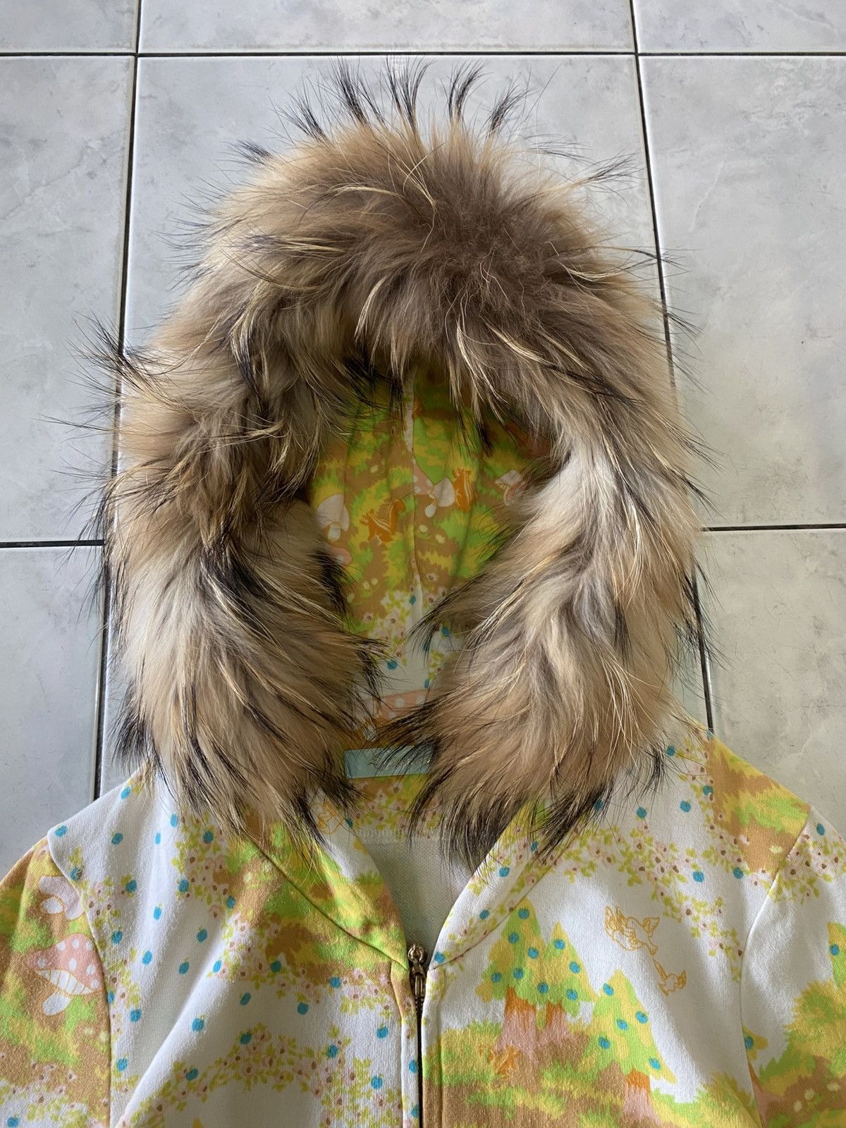 Japanese Brand FUR Cherir La Femme Japan Fairy Zip Hoodie Forest Mushroom Size M / US 6-8 / IT 42-44 - 3 Thumbnail