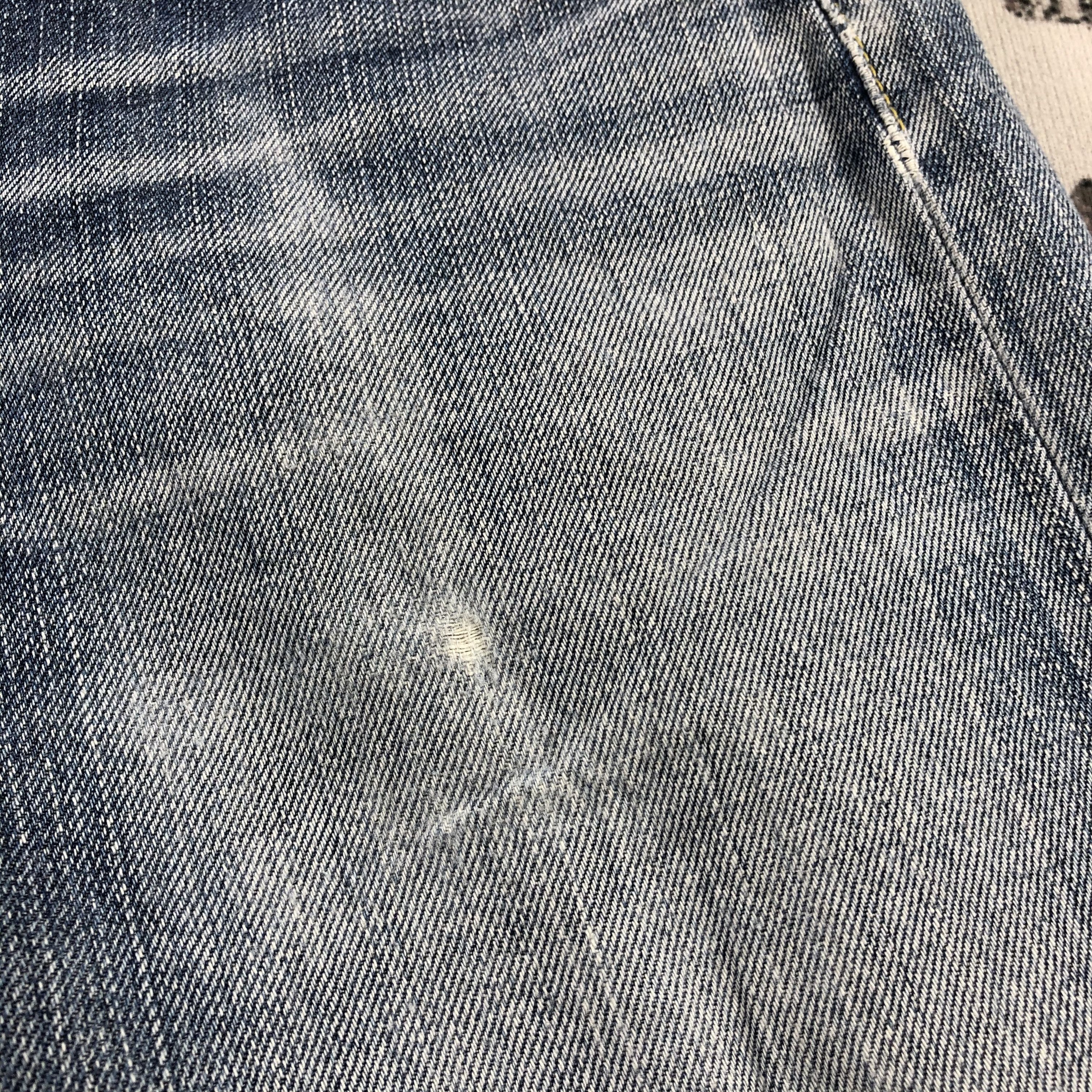 Levi's Vintage Levis 505 Jeans Distressed Denim KJ850 Size US 34 / EU 50 - 10 Thumbnail