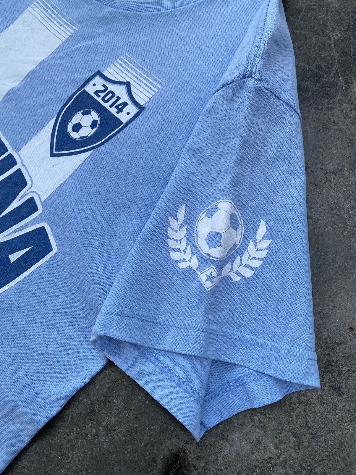 Vintage Argentina 2014 National Football Team Tees Size US M / EU 48-50 / 2 - 4 Thumbnail
