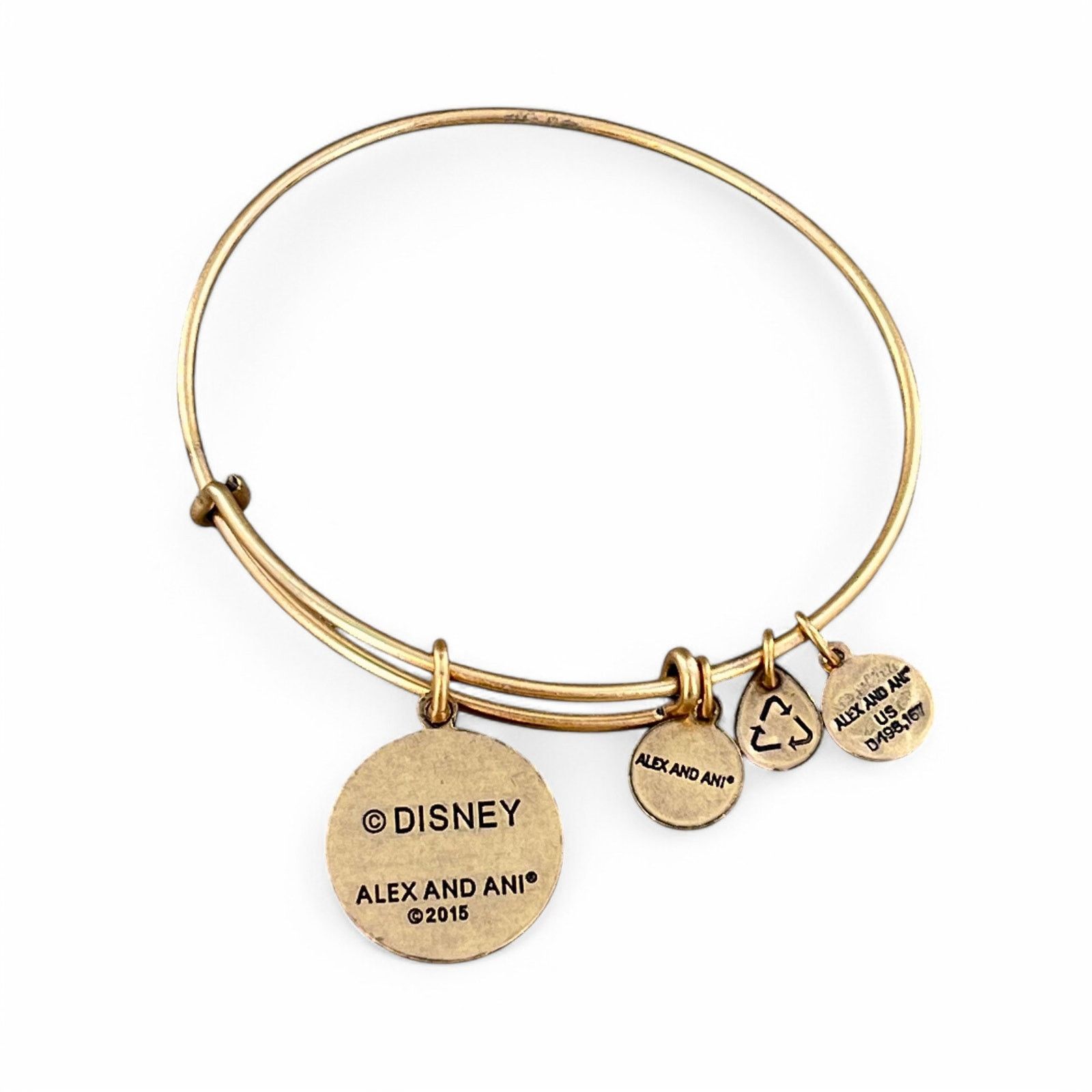 Other Alex & Ani Disney Parks Mickey Mouse Filigree Icon Bracelet Size ONE SIZE - 3 Thumbnail