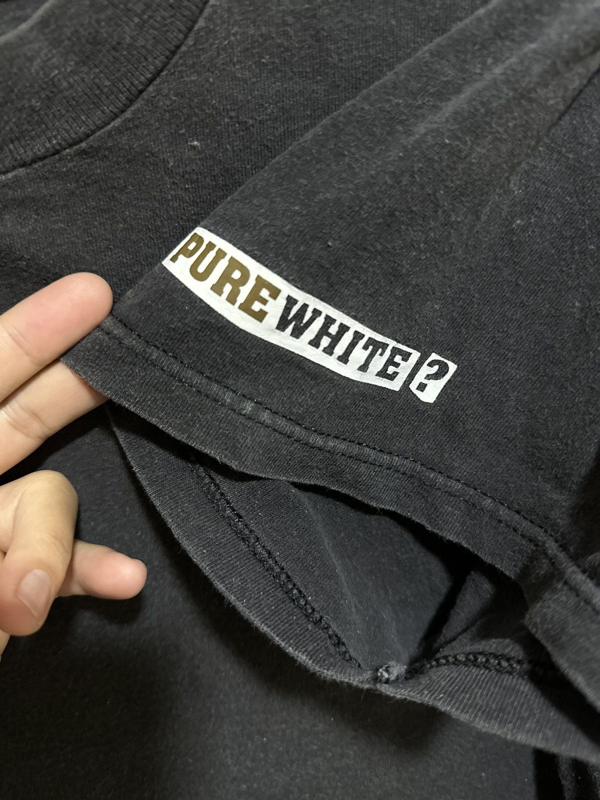 Hennessy × Tultex × Vintage Vintage Hennessy Pure White Sun Faded Tee Size US M / EU 48-50 / 2 - 3 Thumbnail