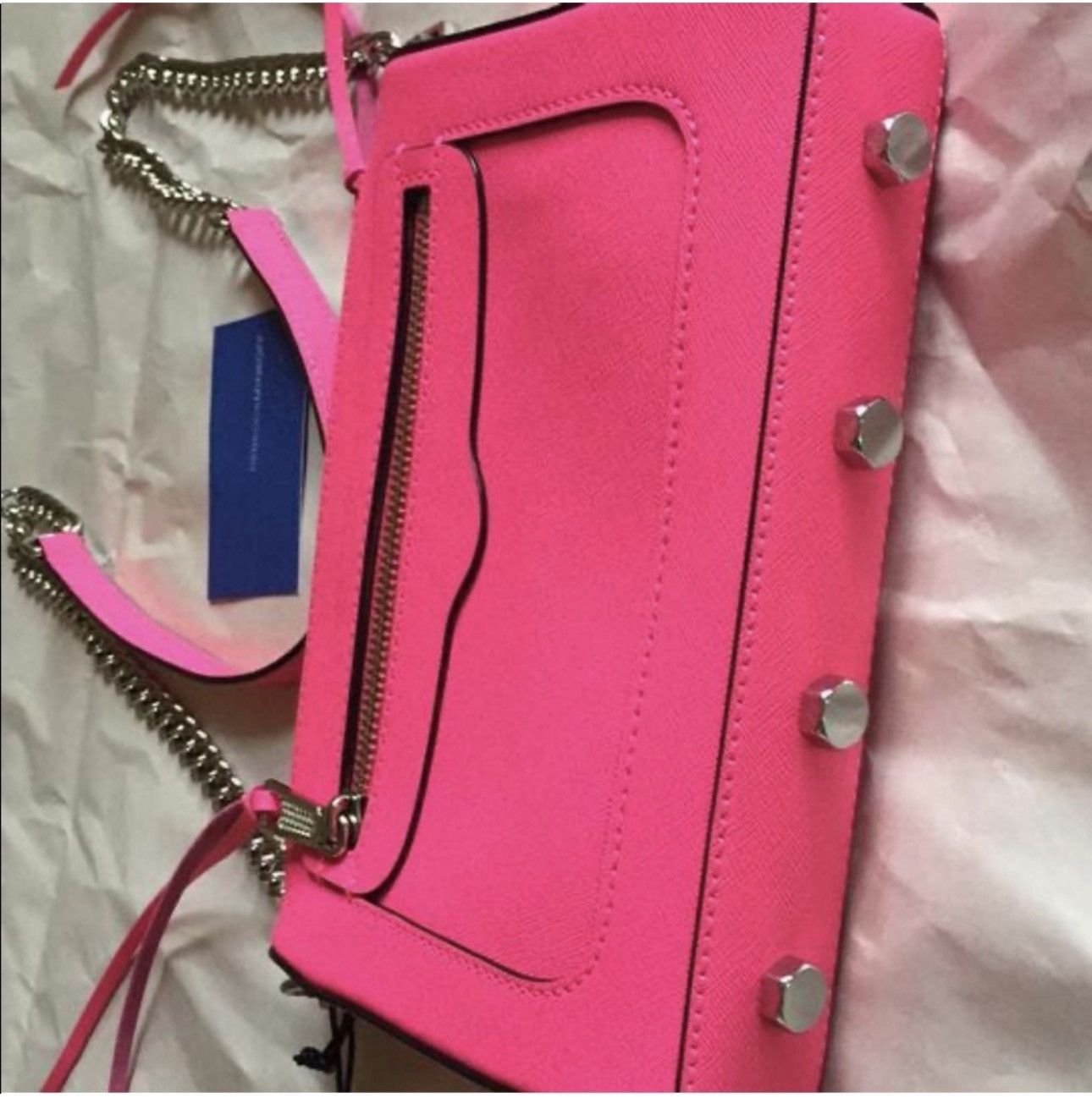 Rebecca Minkoff Rebecca Minkoff O Vibrant/Neon Pink Size ONE SIZE - 10 Thumbnail
