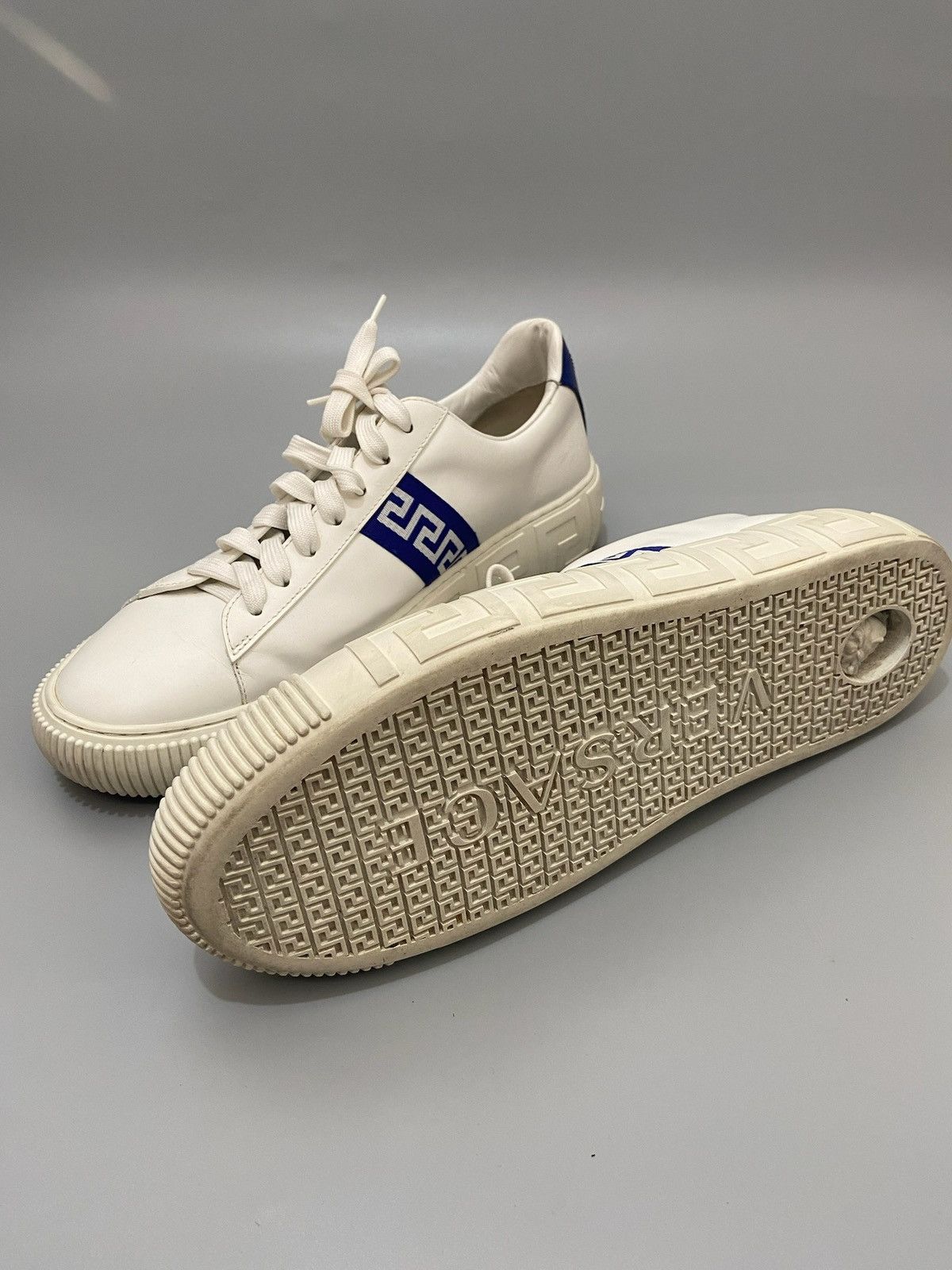 Versace Versace Greca Sneakers Size US 13 / EU 46 - 3 Thumbnail